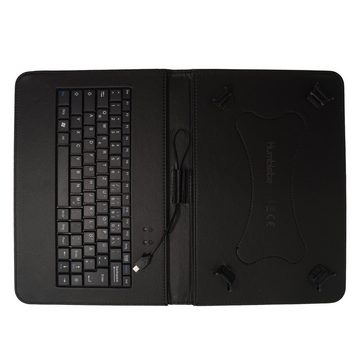 humblebe 10.5" Samsung Galaxy Tab A A8 SM-X200, SM-X205 Tablet-Tastatur (USB, Schutzhülle)
