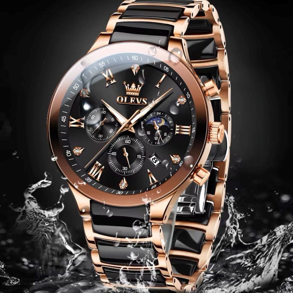 OLEVS Quarzuhr Olevs 7004 Herrenuhr Luxus günstig online kaufen
