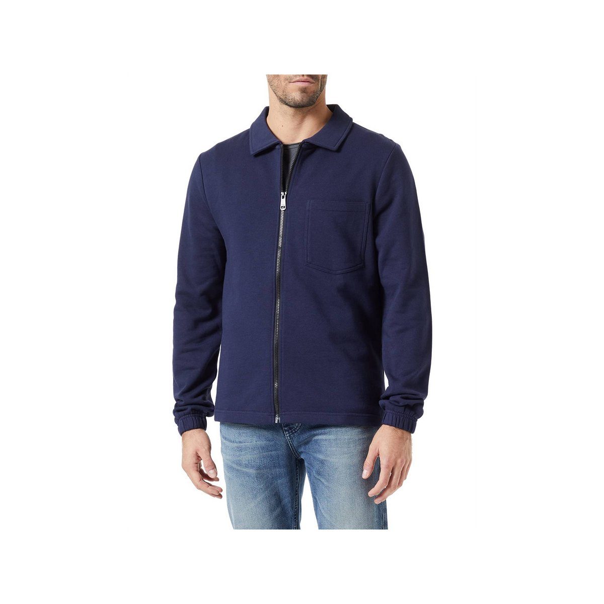 s.Oliver Strickjacke blau (1-tlg)