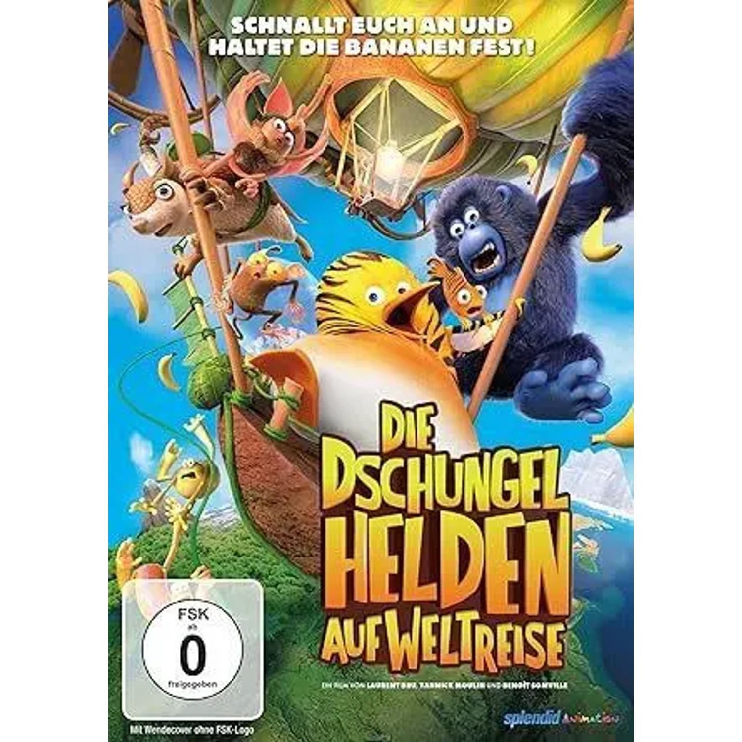 SPLENDID DVD Die Dschungelhelden auf Weltreise,1 DVD
