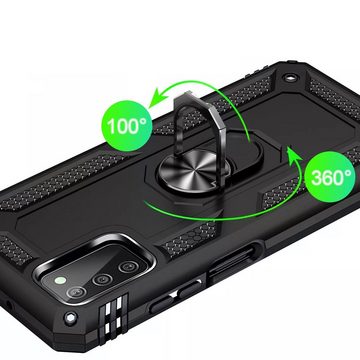 Numerva Handyhülle Schutz Hülle Outdoor Case für Xiaomi Redmi 10, Panzer Hülle Bumper Case Cover