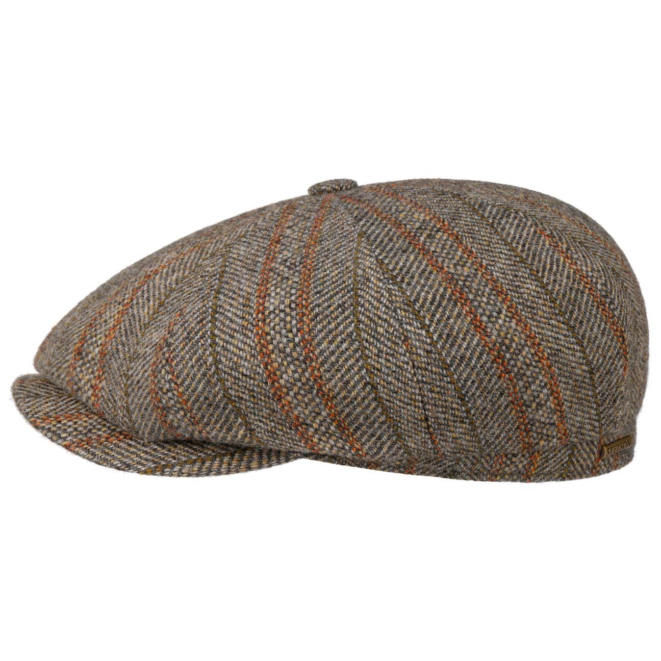 Stetson Flat Cap (1-St) Schirmmütze mit Schirm, Made in the EU