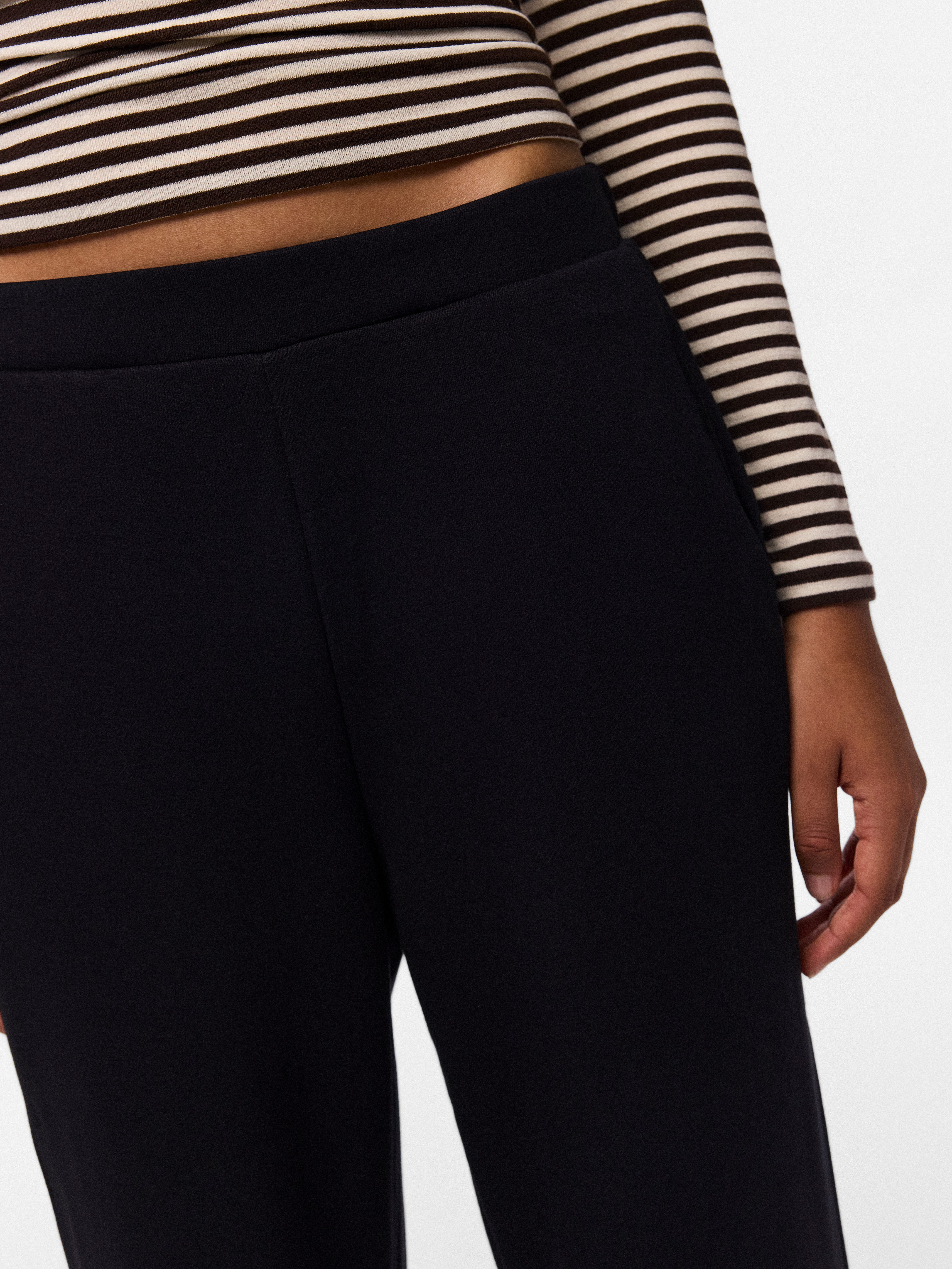 pieces Sweathose PCMICHELLE SCUBA HW PANTS SWT NOOS BC Materialmix – Bild 4 von 5