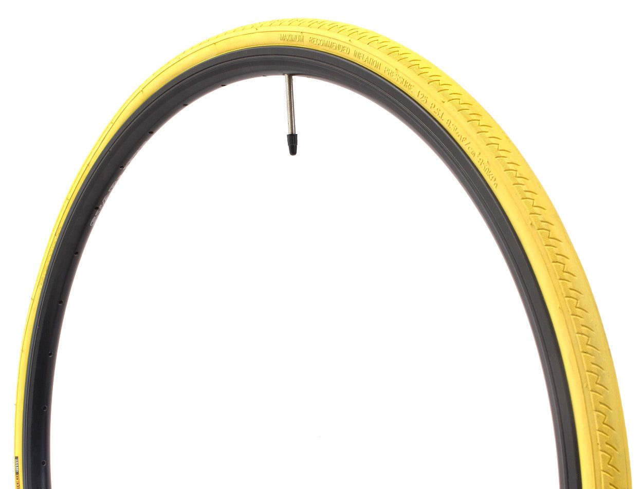 KHEbikes Fahrradreifen KENDA Kontender Rennradreifen 700x26C – Gelb, 60 TPI, (1-tlg)