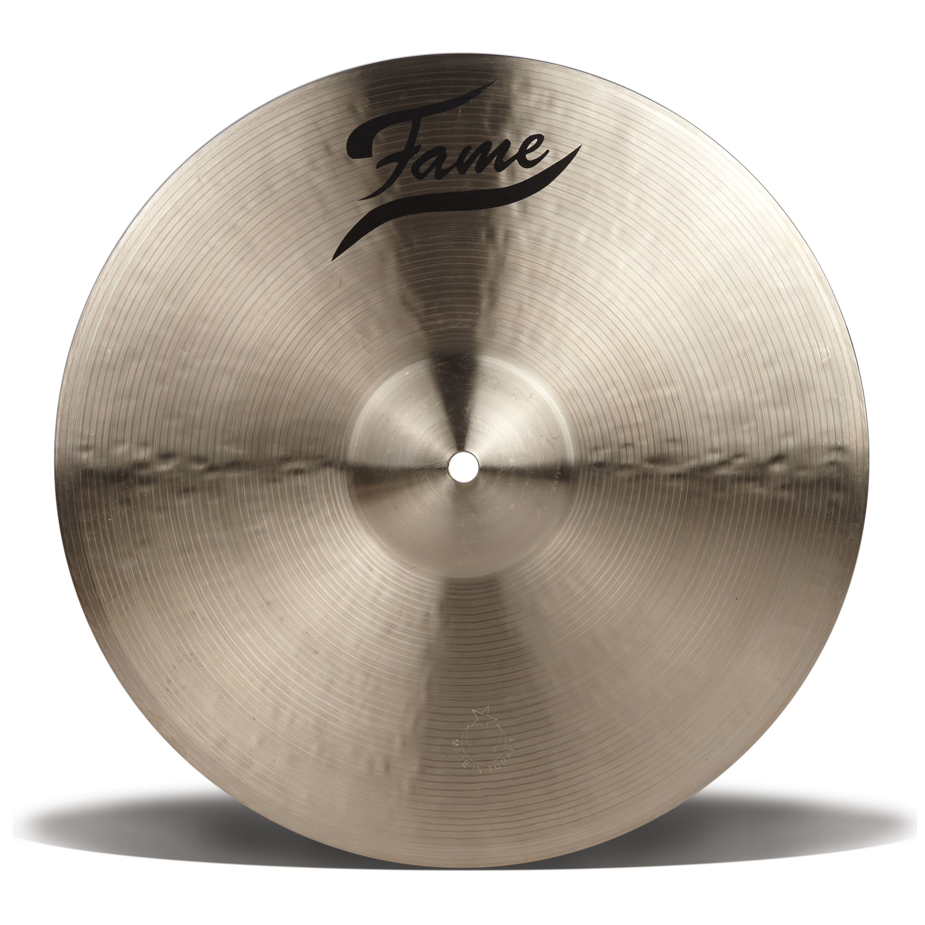 FAME Becken,Masters 14 Zoll B20 Bronze Crash Becken Handgehämmert Medium Stärke Traditional Finish Professioneller Ausgewogener Warmer Sound, Cymbals, Crash Becken, Masters 14 Zoll B20 Bronze Crash Becken, Handgehämmert, Medium