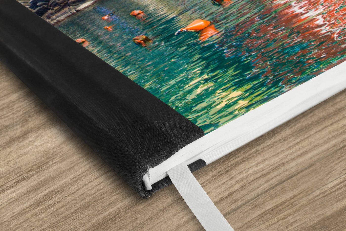 Thumbnail - MuchoWow Notizbuch Bunte Boote auf dem Wasser in Cinque Terre, Notebook, Notizblock a5, Tagebuch, Journal Liniert