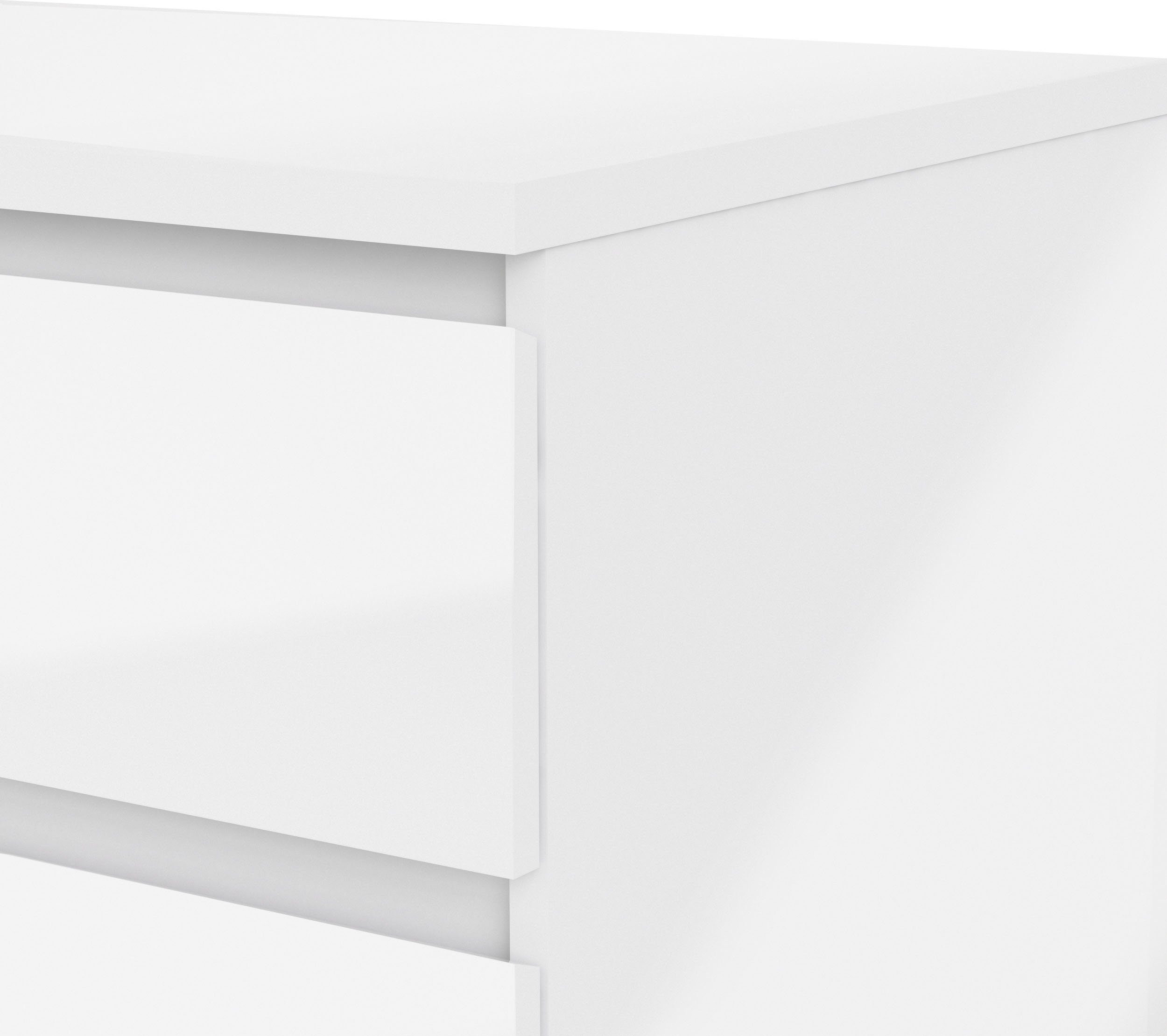 Home affaire Kommode Naia, 6 Schubladen im skandinavischen Design, Breite 158 cm, Viel Stauraum mit griffloser Front, in mehreren Farben