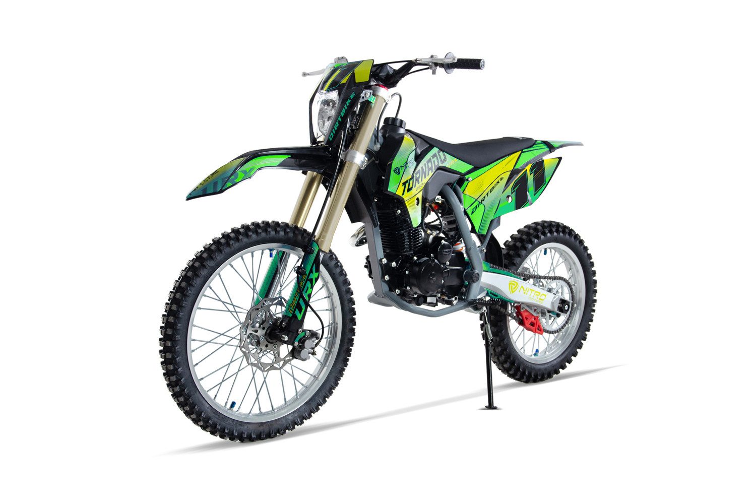 Smarty Dirt-Bike 250cc Dirtbike TORNADO UX URX 21/18 Kick und E-Start