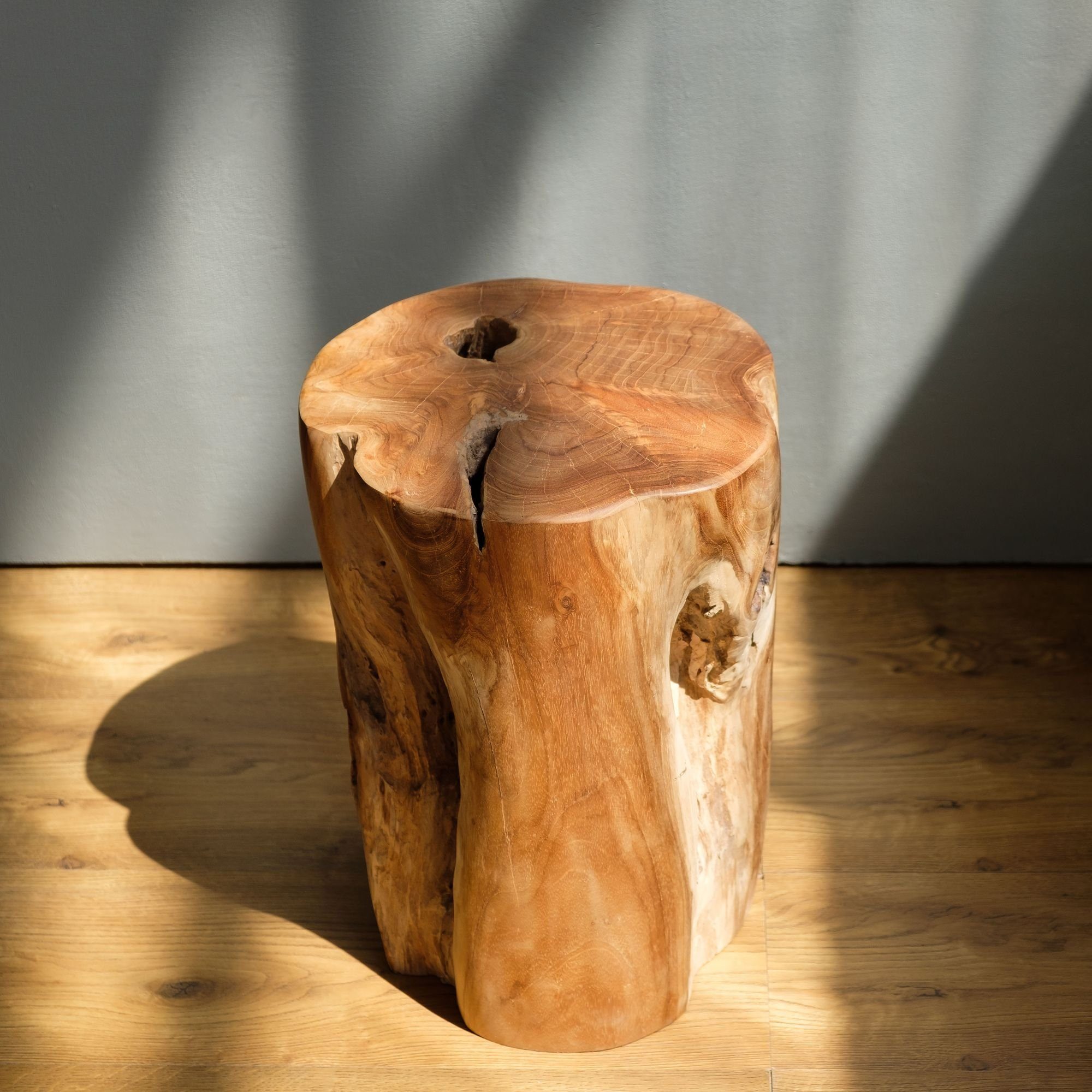 wohnfreuden Hocker Teakholz Hocker Elefantenfuß 40 günstig online kaufen
