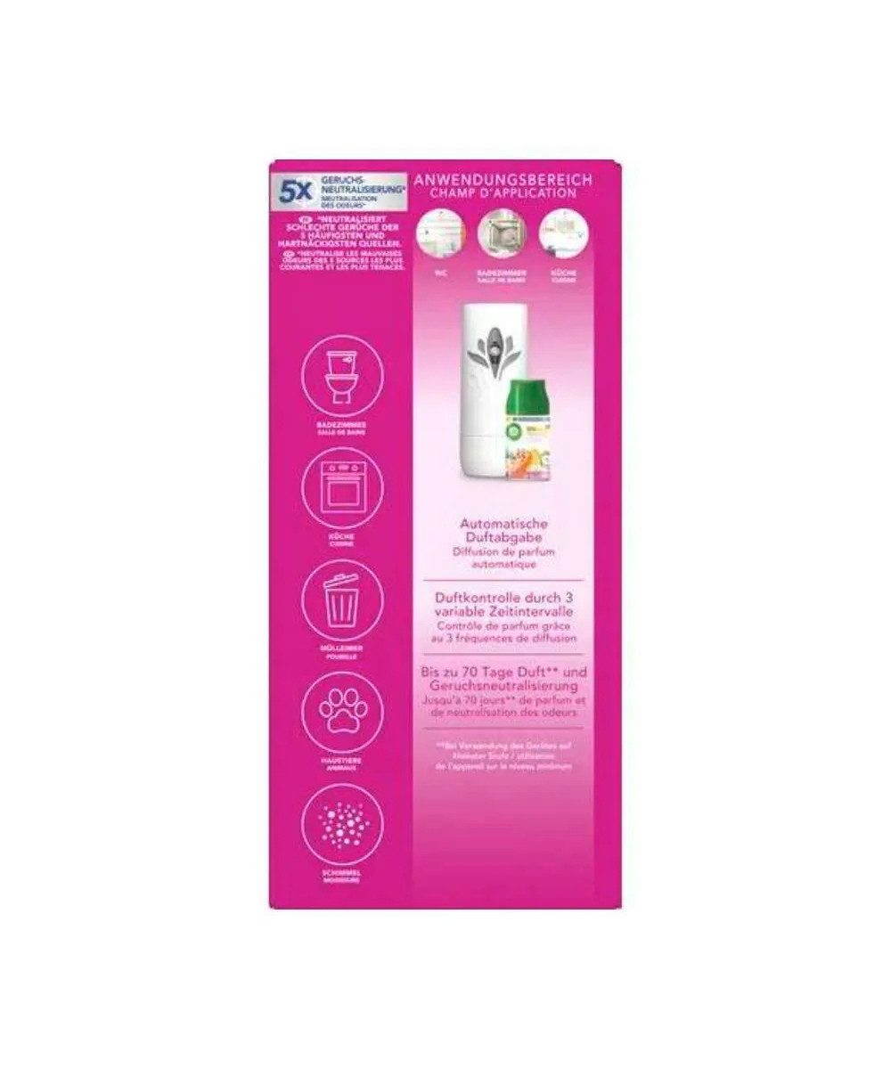 Reckitt Benckiser Deutschland GmbH Raumduft Airwick Freshmatic Max Starterset (Automatisches Duftspray) (Set, 2-St., Freshmatic Max Starterset), Geruchsneutralisierung bis zu 70 Tage