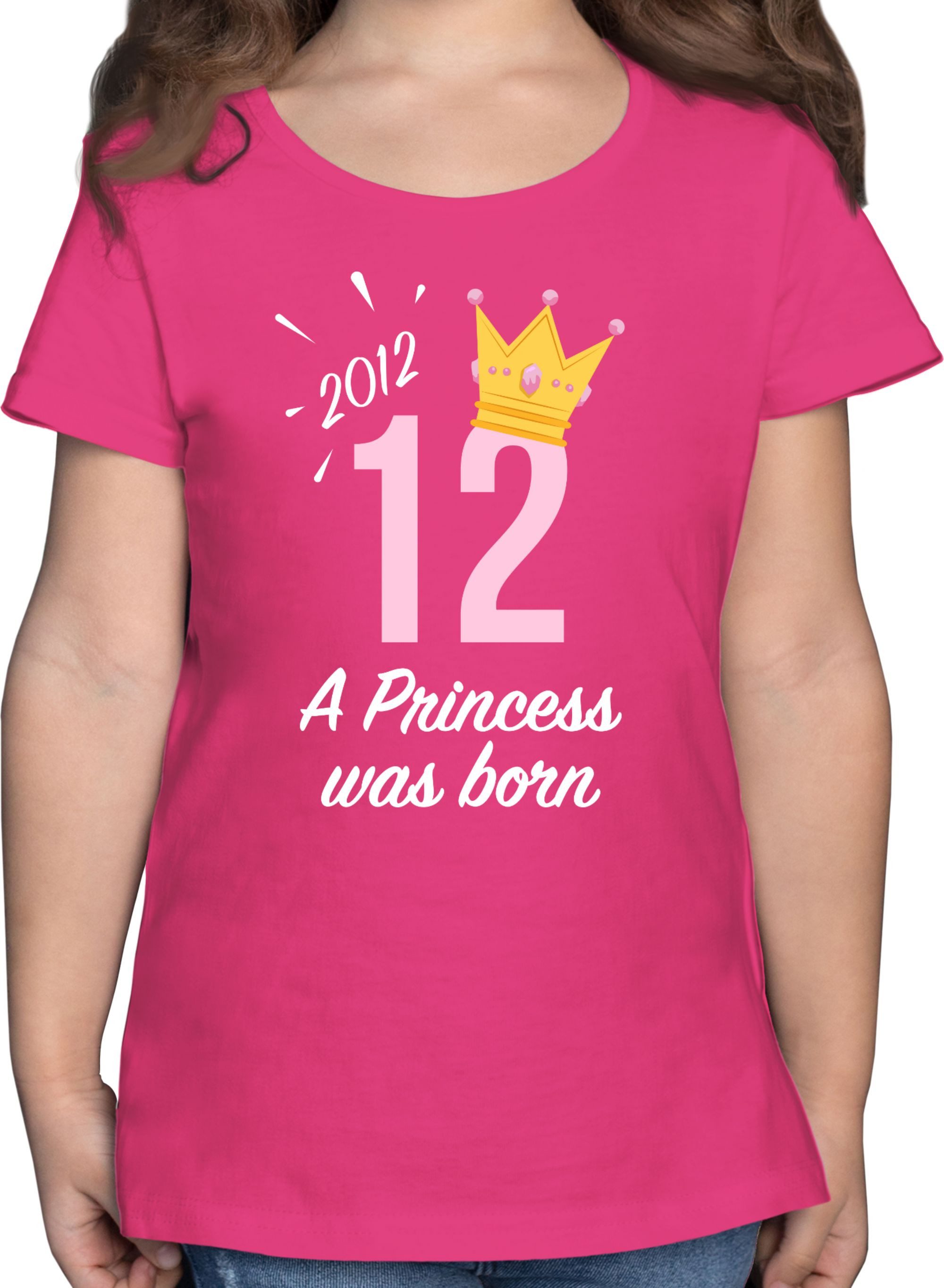 Shirtracer T-Shirt Zwölfter Mädchen Princess 2012 12. Geburtstag