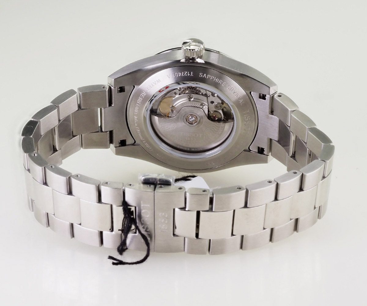Tissot Automatikuhr Swiss Made Herren Uhr 40 mm Ø T1274071109101 Powermatic 80, Gangreserve 80 Std.