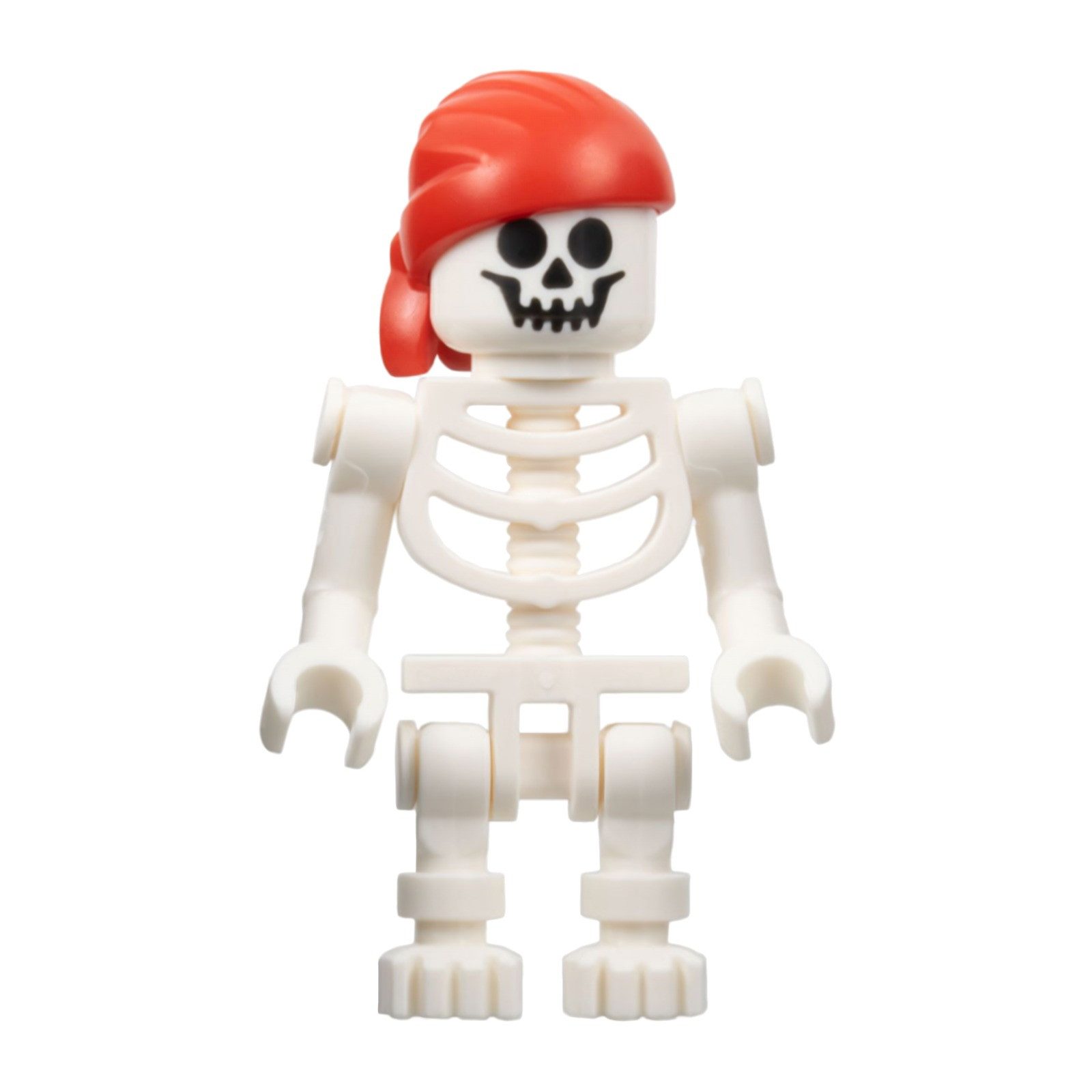 LEGO® LEGO Minifigur Skeleton - Standard Skull, Bent Arms Vertical (pi195) Spielbausteine