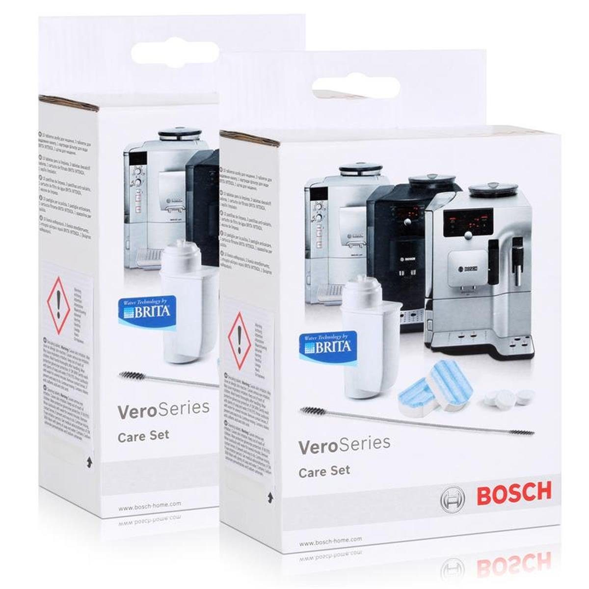 BOSCH Set TCZ8004 Bosch (2 VeroSeries Care Entkalker Pflegeset Kaffeevollautomaten für