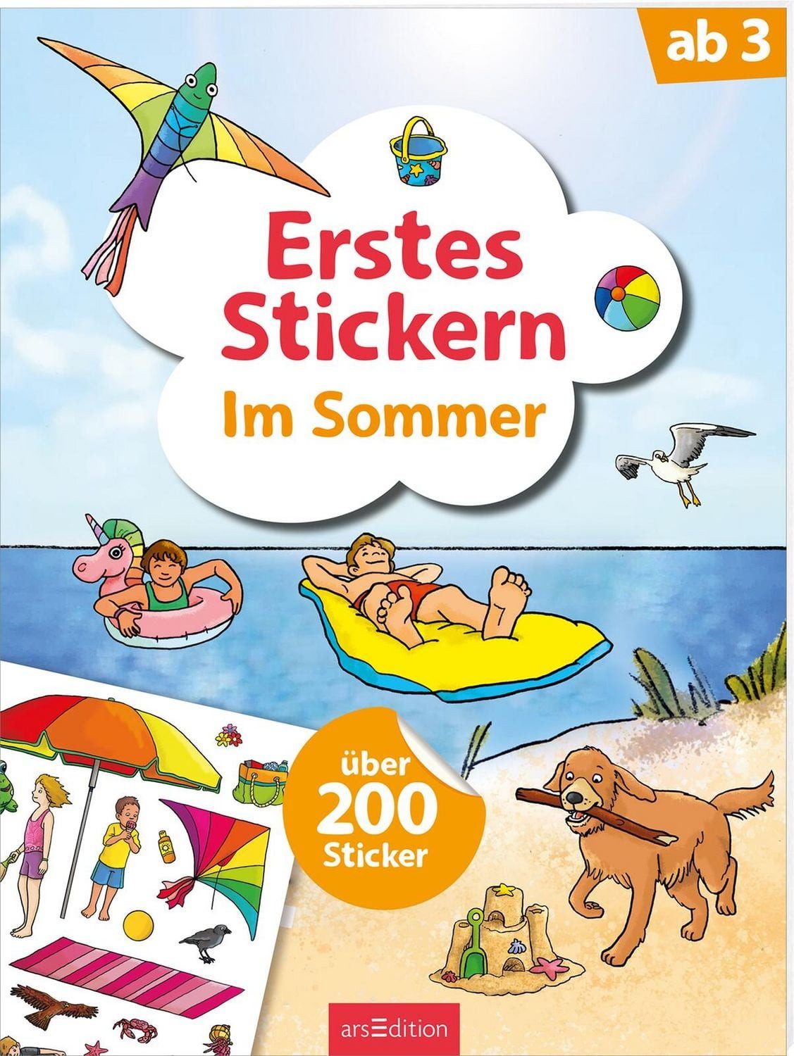 Erstes Stickern – Im Sommer / diverse