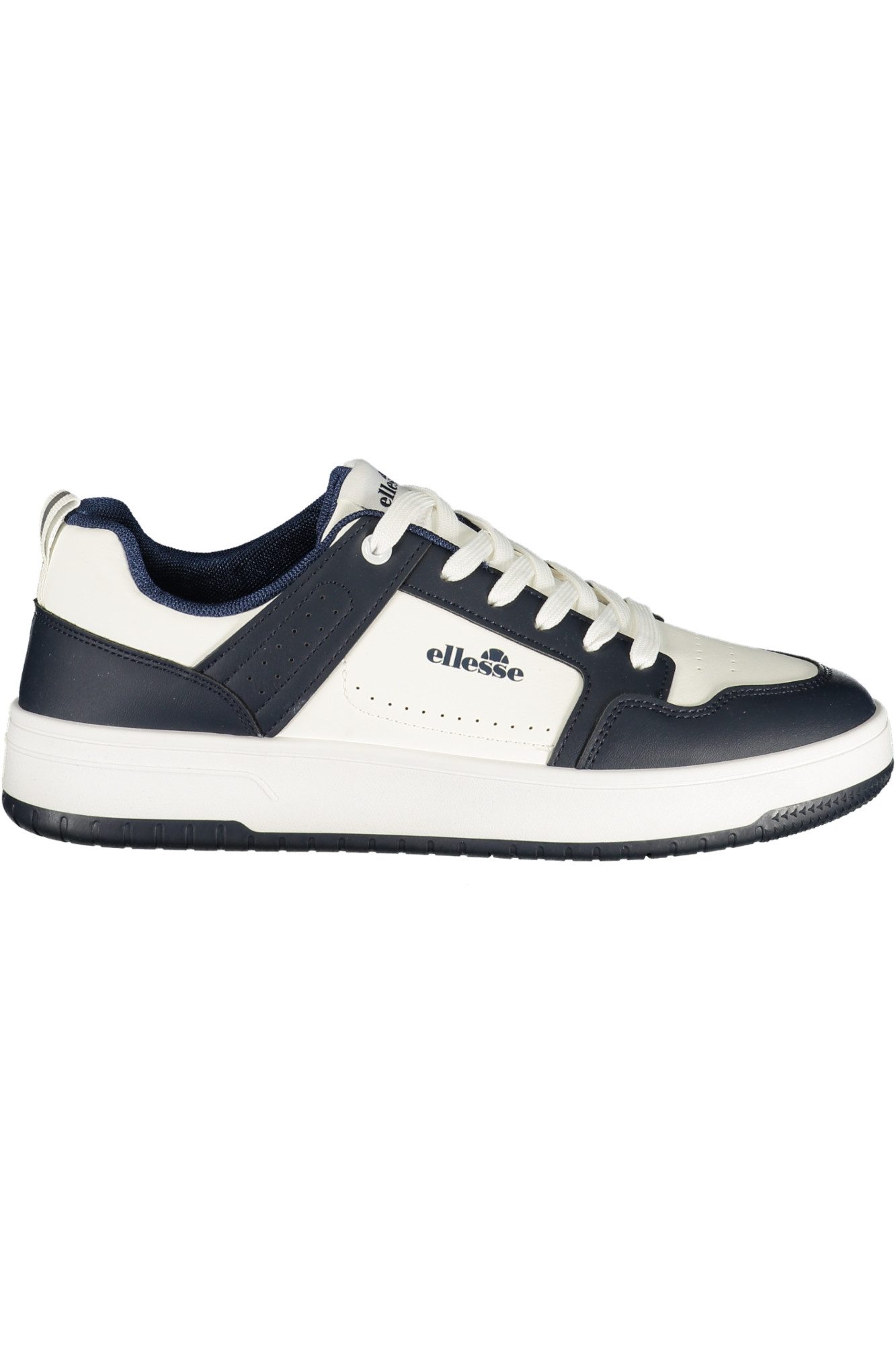 Ellesse Sneaker Weiße Herren-Sportschuhe mit blauen Details und