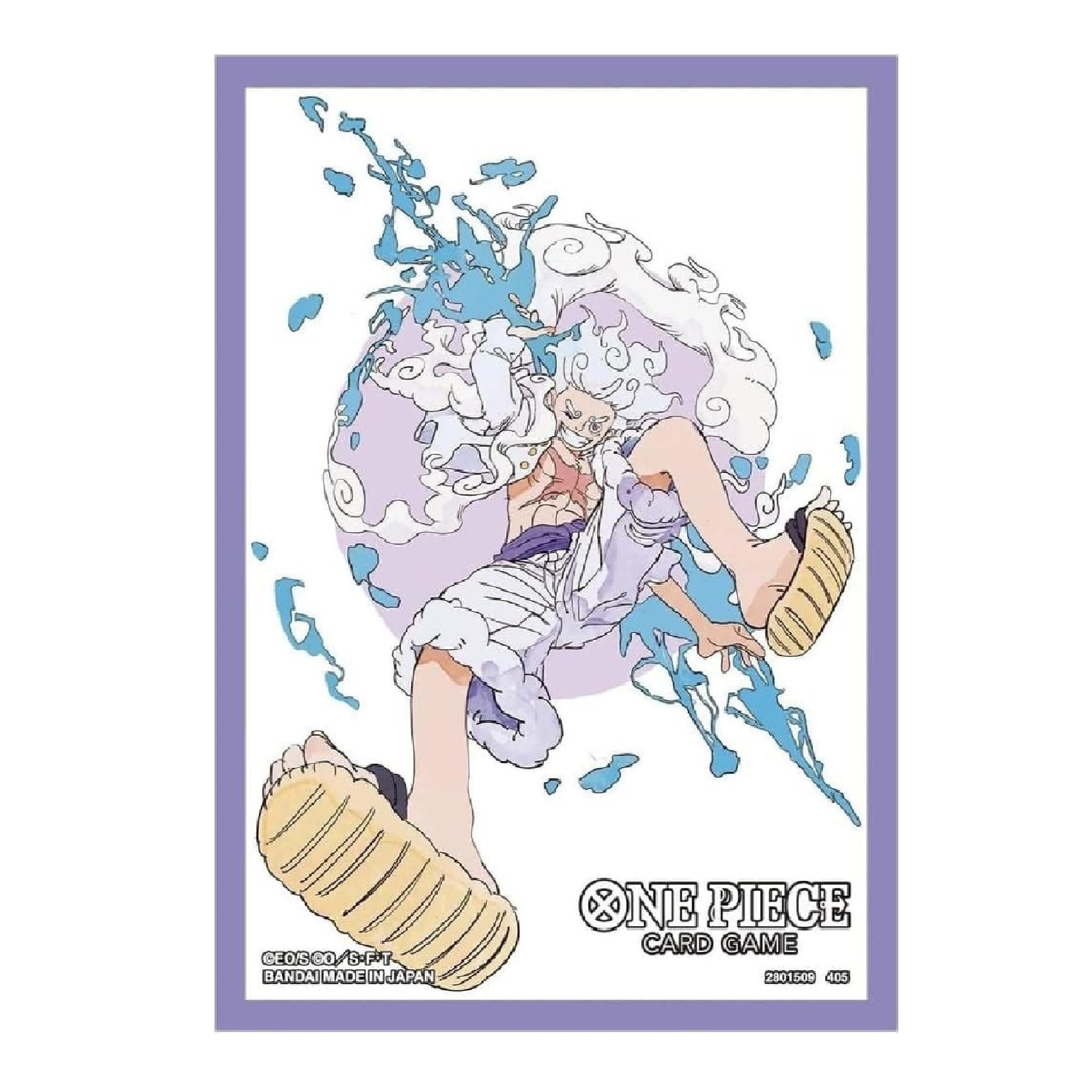 Bandai Sammelkarte One Piece Sleeves - Gear 5 Luffy