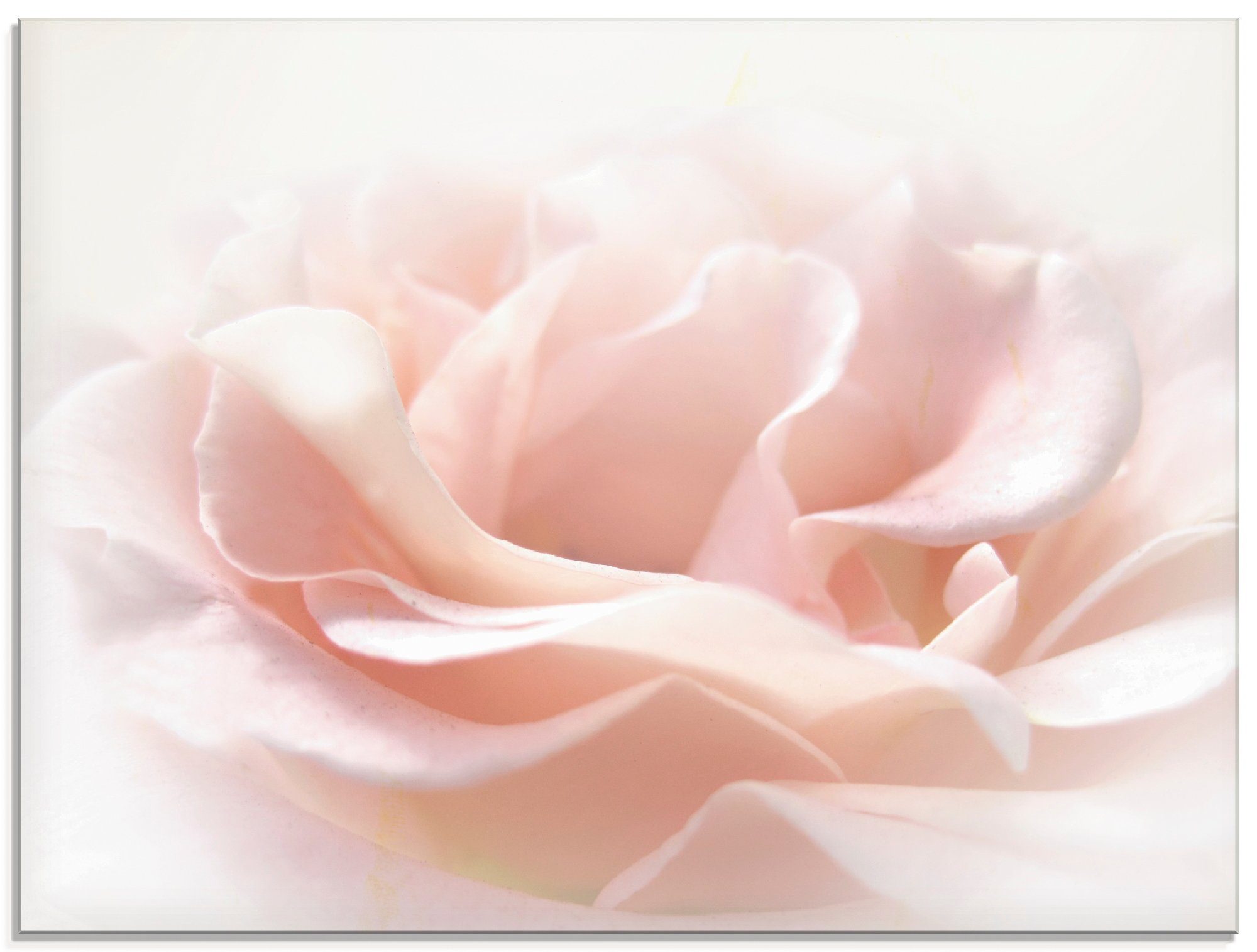 I, Größen Artland St), Rose Blumen Glasbild verschiedenen (1 in