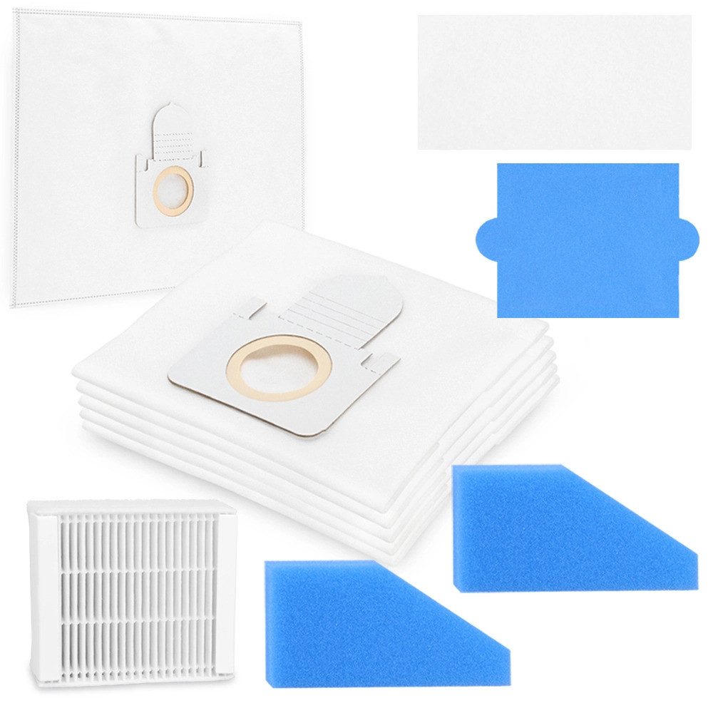 PRIMEBAG Staubsaugerbeutel Beutel Filter Set für Thomas Aqua Pet Family Anti Allergy kompatibel
