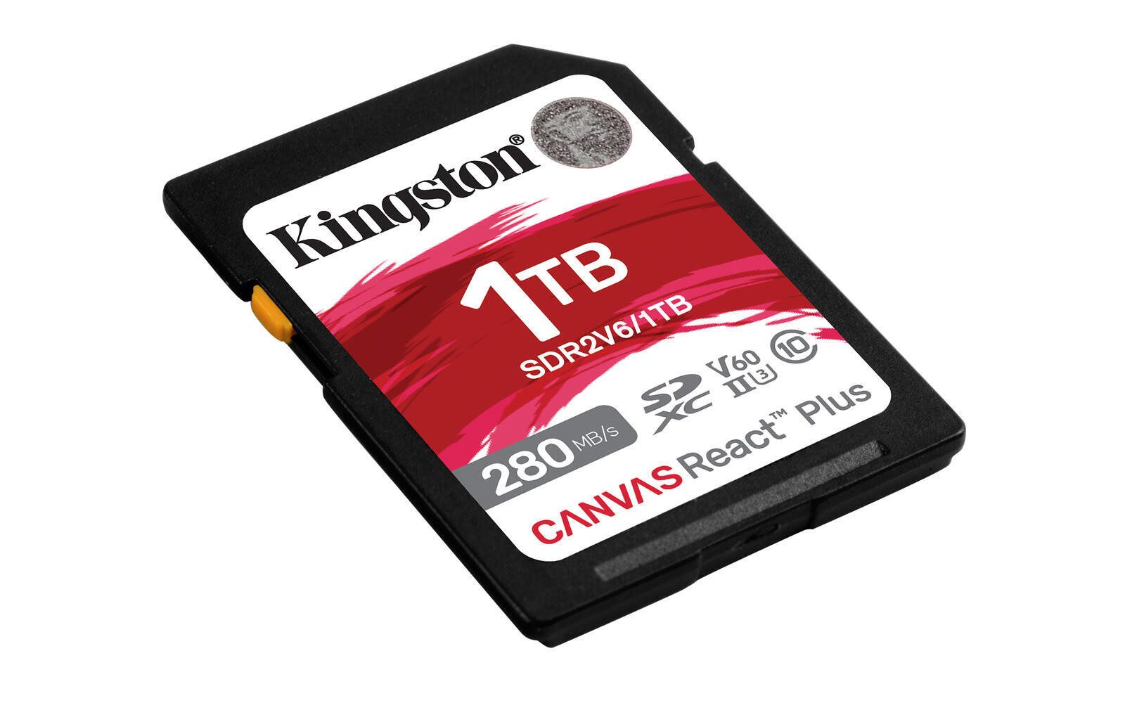 Kingston 1TB Canvas React Plus SDXC UHS-II 280R/150W U3 V60 Speicherkarte – Bild 2 von 5