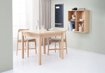 Hammel Furniture Holzstuhl Findahl by Hammel Dora (Set, 2 St), Massivholz, gepolsterte Sitzfläche, versch. Farbvarianten