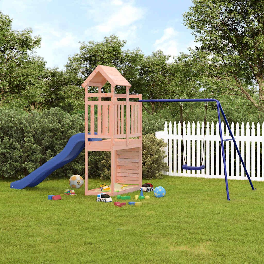 vidaXL Spielturm Spielturm Massivholz Douglasie