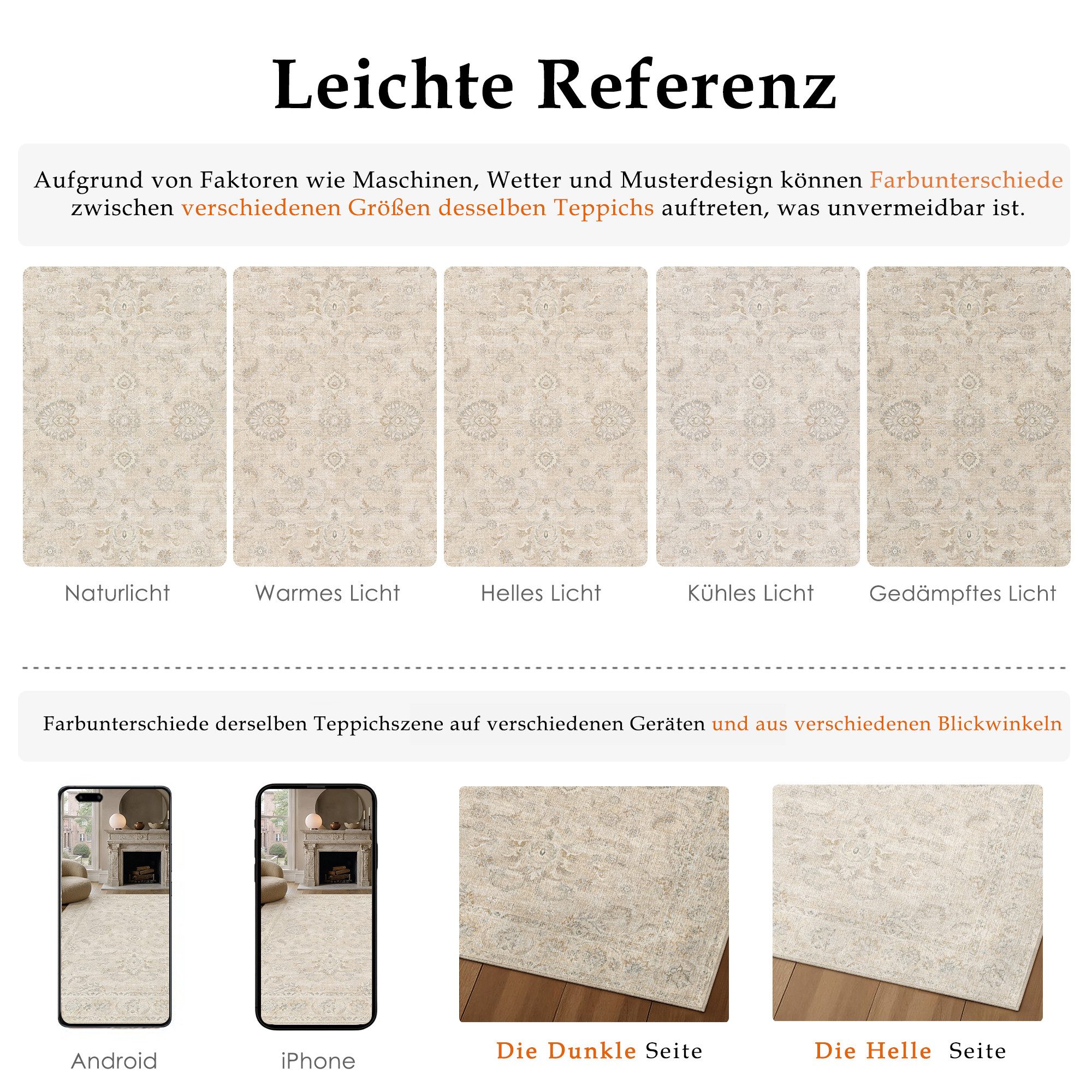 PURECOZY Teppich Kurzflor, weich & rutschfest, waschbar für Wohnzimmer und Schlafzimmer, Rechteckig, Höhe: 5 mm, Verfügbare Größen: 120x180, 160x230, 200x300, 300x400 cm