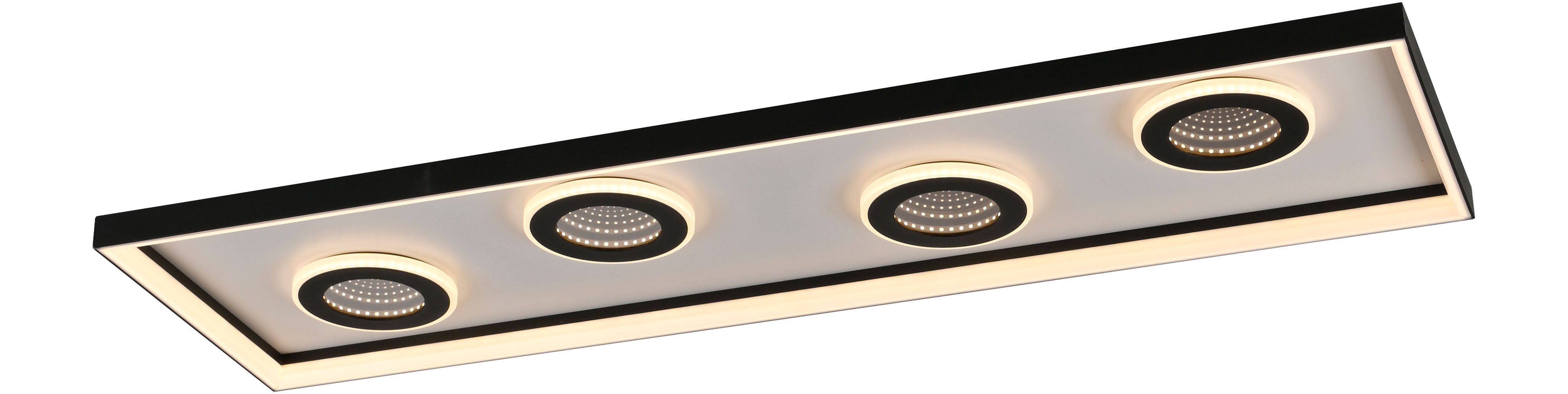 Paul Neuhaus Deckenleuchte DUNE, dimmbar über Fernbedienung, LED fest integ günstig online kaufen