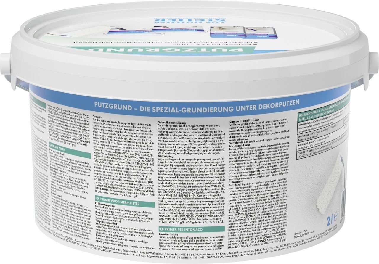 KNAUF Knauf Putzgrund 2 l Naturstein-Imprägnierung