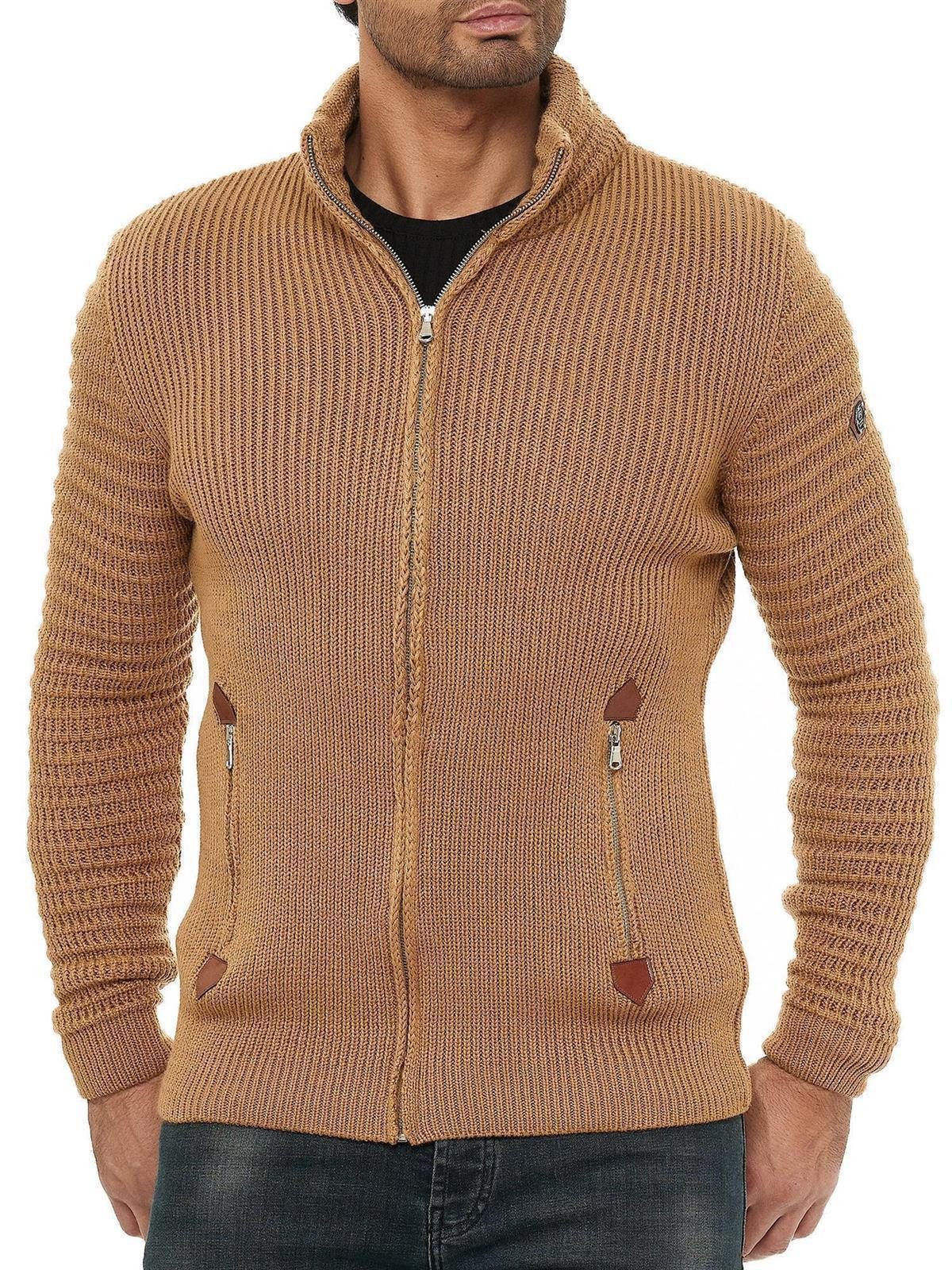 RedBridge Strickjacke aus Grobstrick mit praktischen günstig online kaufen