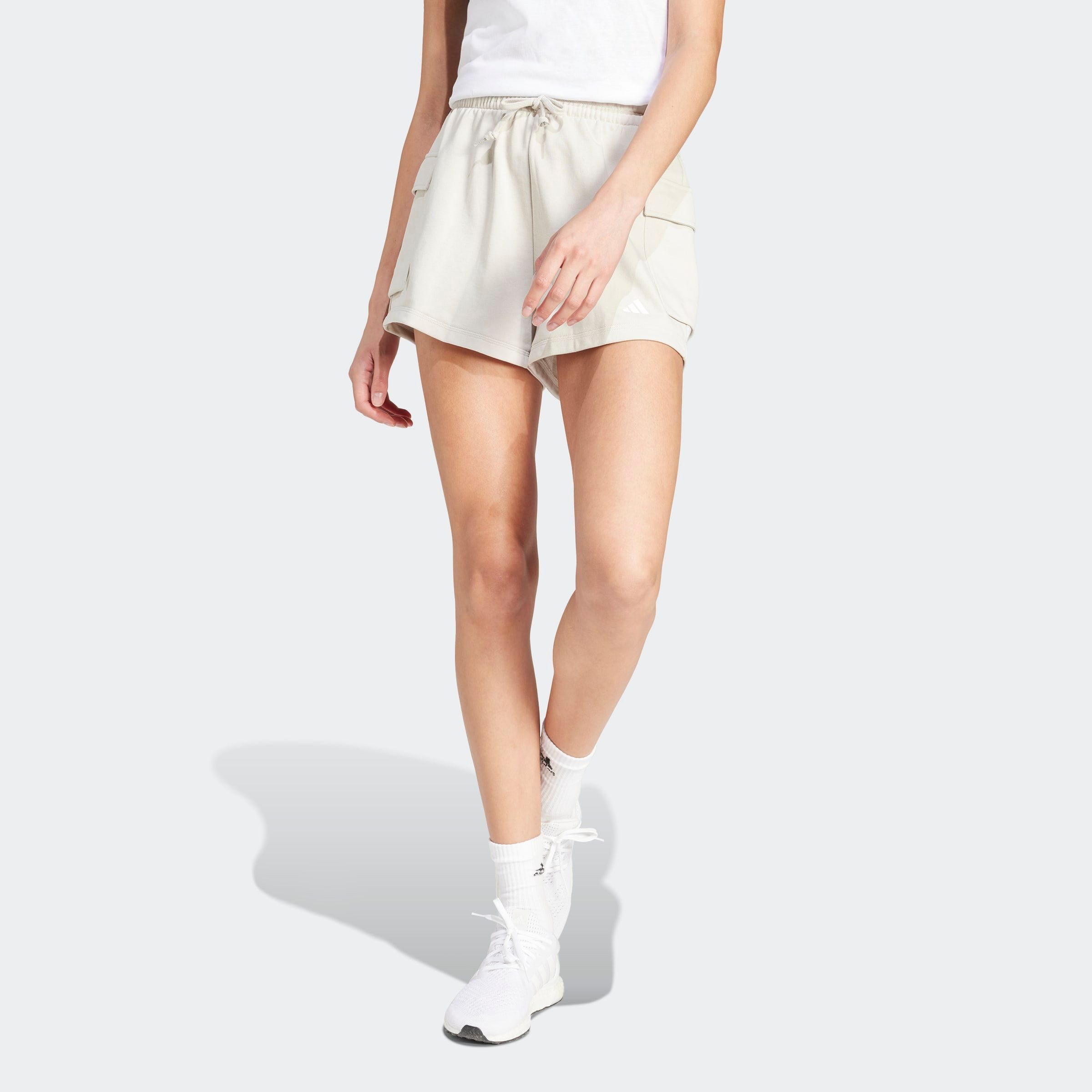 adidas Sportswear Shorts W SL FT SHO (1-tlg) lockere Passform, mit Kordelve günstig online kaufen