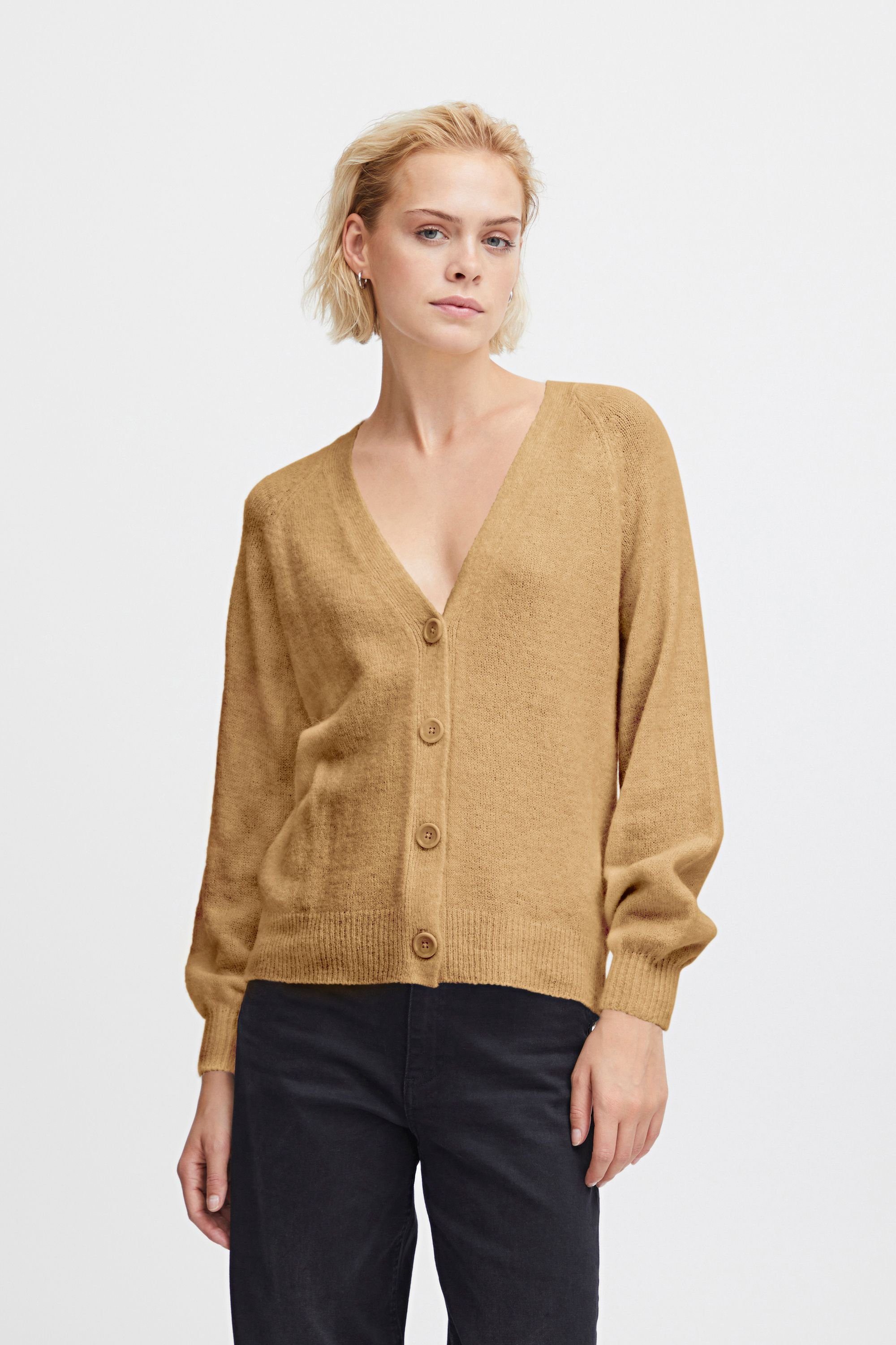 Ichi Strickjacke IHKAMARA CA3 20116948 Curry (160928) | Cardigans