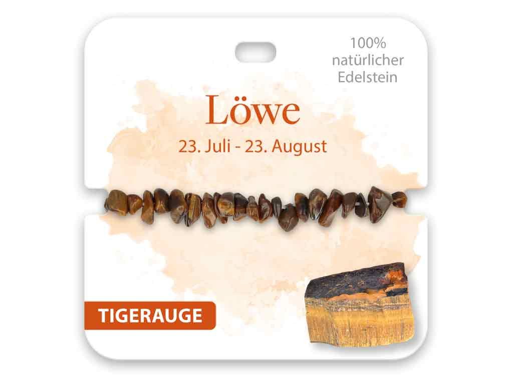 bb Klostermann Armband BB Klostermann Edelstein Armband Tigerauge Sternzeichen Löwe