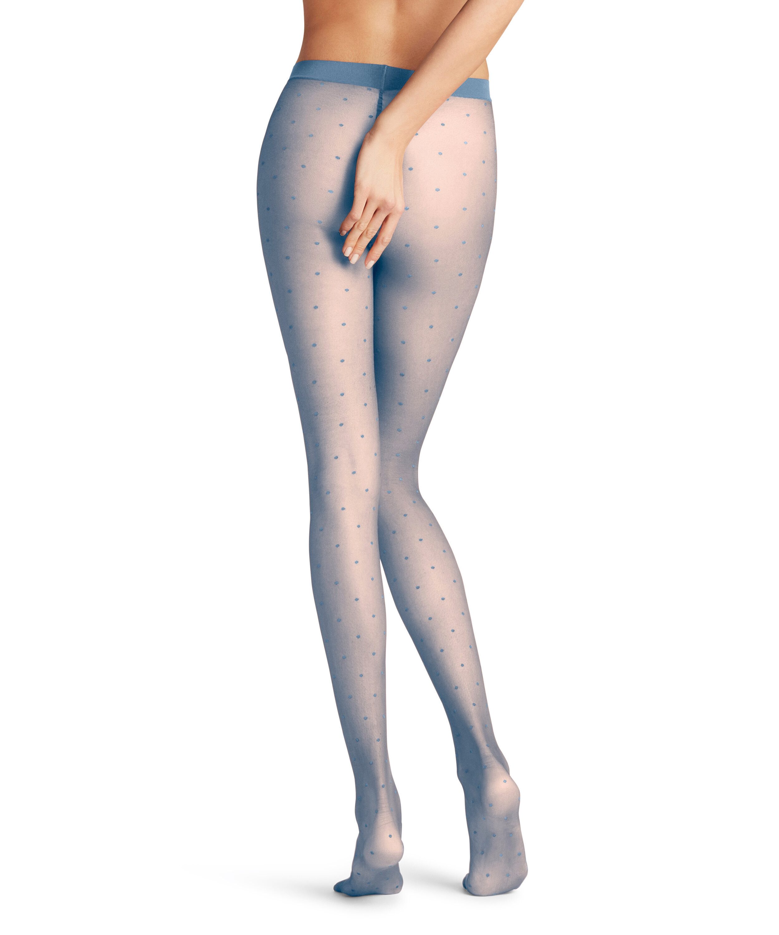 FALKE Feinstrumpfhose Dot Strumpfhose transparent mit zarten Tupfen 15 DEN (1 St) transparent mit zarten Tupfen