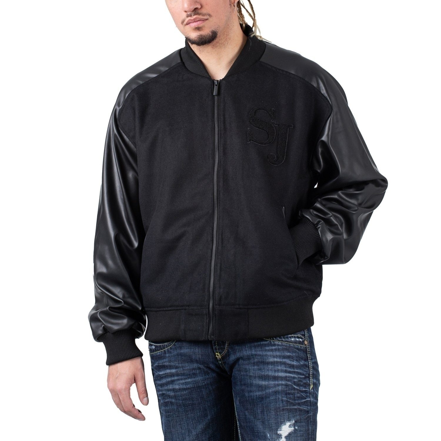 Sean John Trainingsjacke Sean John Monogram Logo College Jacket