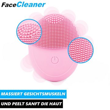MAVURA Elektrische Gesichtsreinigungsbürste FaceCleaner elektrische Gesichtsreinigungsbürste Gesichtsreiniger, Ultraschall Gesichtsbürste Silikon Gesichts Massage Peeling Bürste