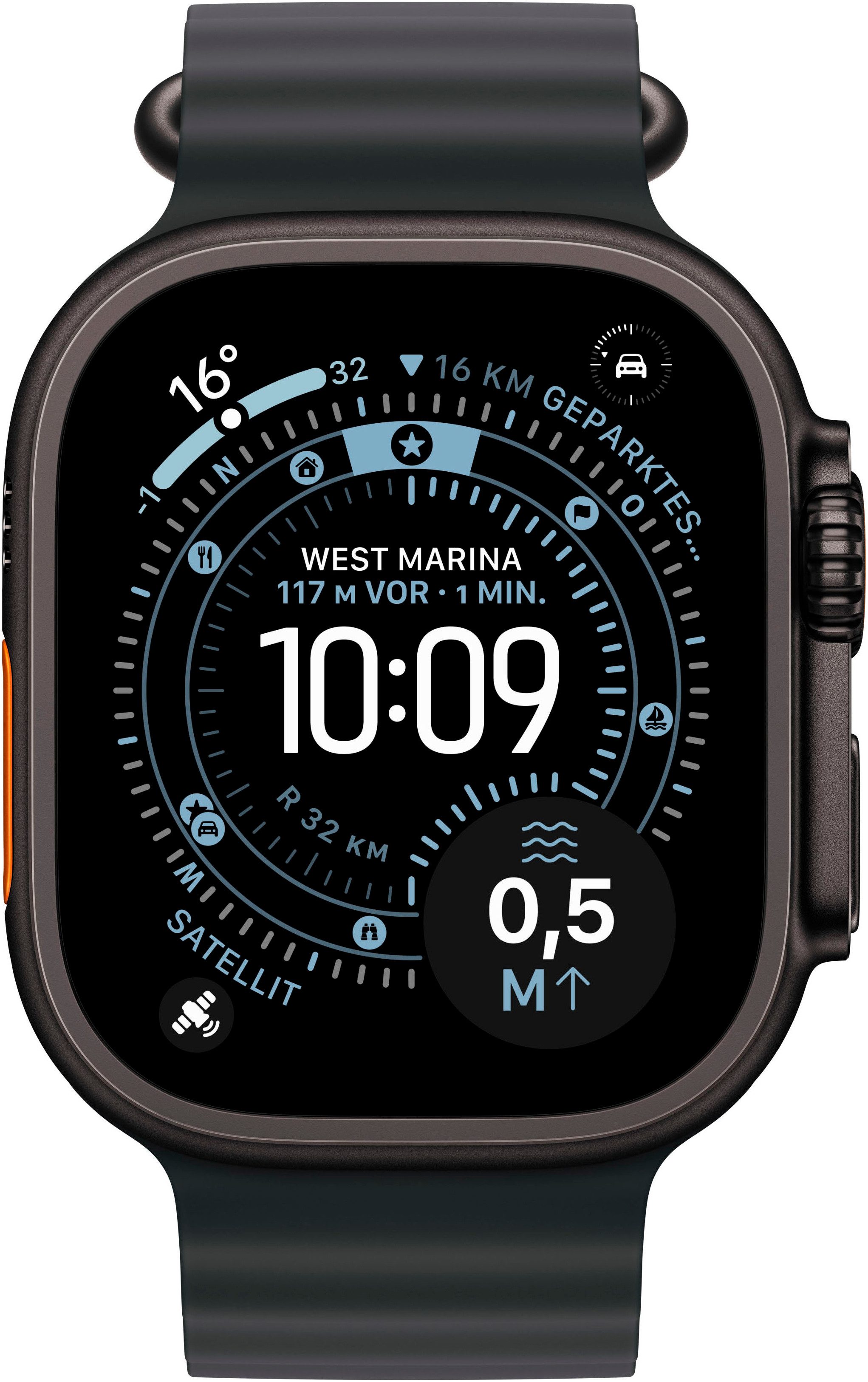 Apple Watch Ultra 3 GPS + Cellular 49mm Smartwatch (Watch OS), 1-tlg.