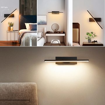 DTC GmbH LED Wandleuchte Innen,Modern Wandlampe 6-10 W, Wandbeleuchtung 600-1000lm