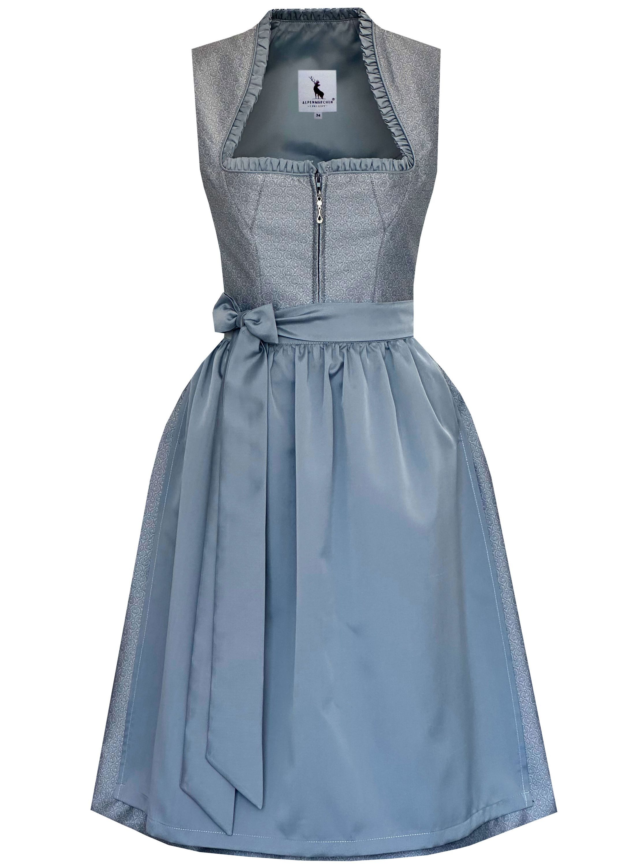 Alpenmärchen Dirndl Dirndl Liane in Eisblau - ALM1042 günstig online kaufen