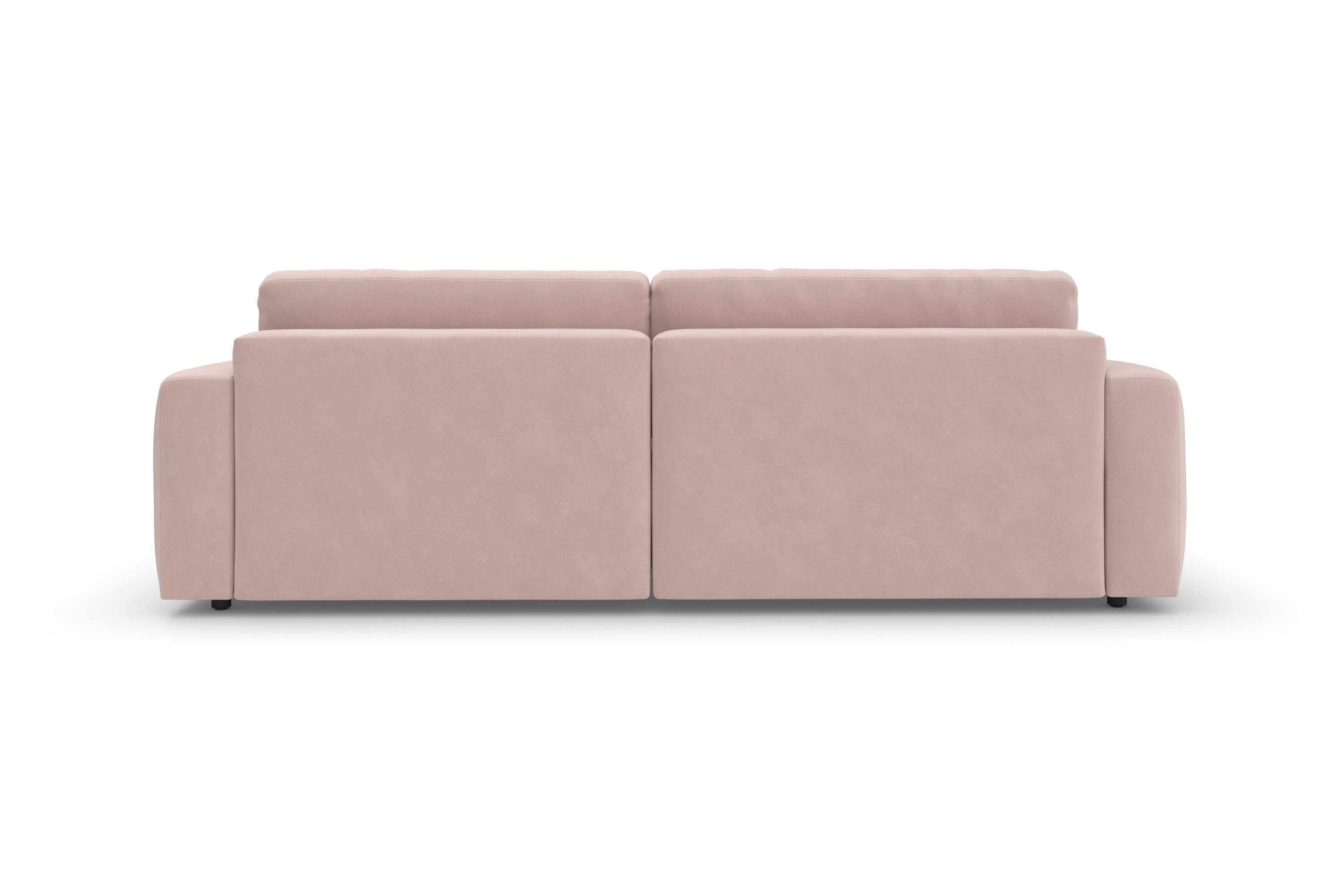 TRENDMANUFAKTUR Ecksofa Bourbon, extra Cord in trendigem Sitzkomfort, 2 mit Teile, hohem Stoff erhältlich