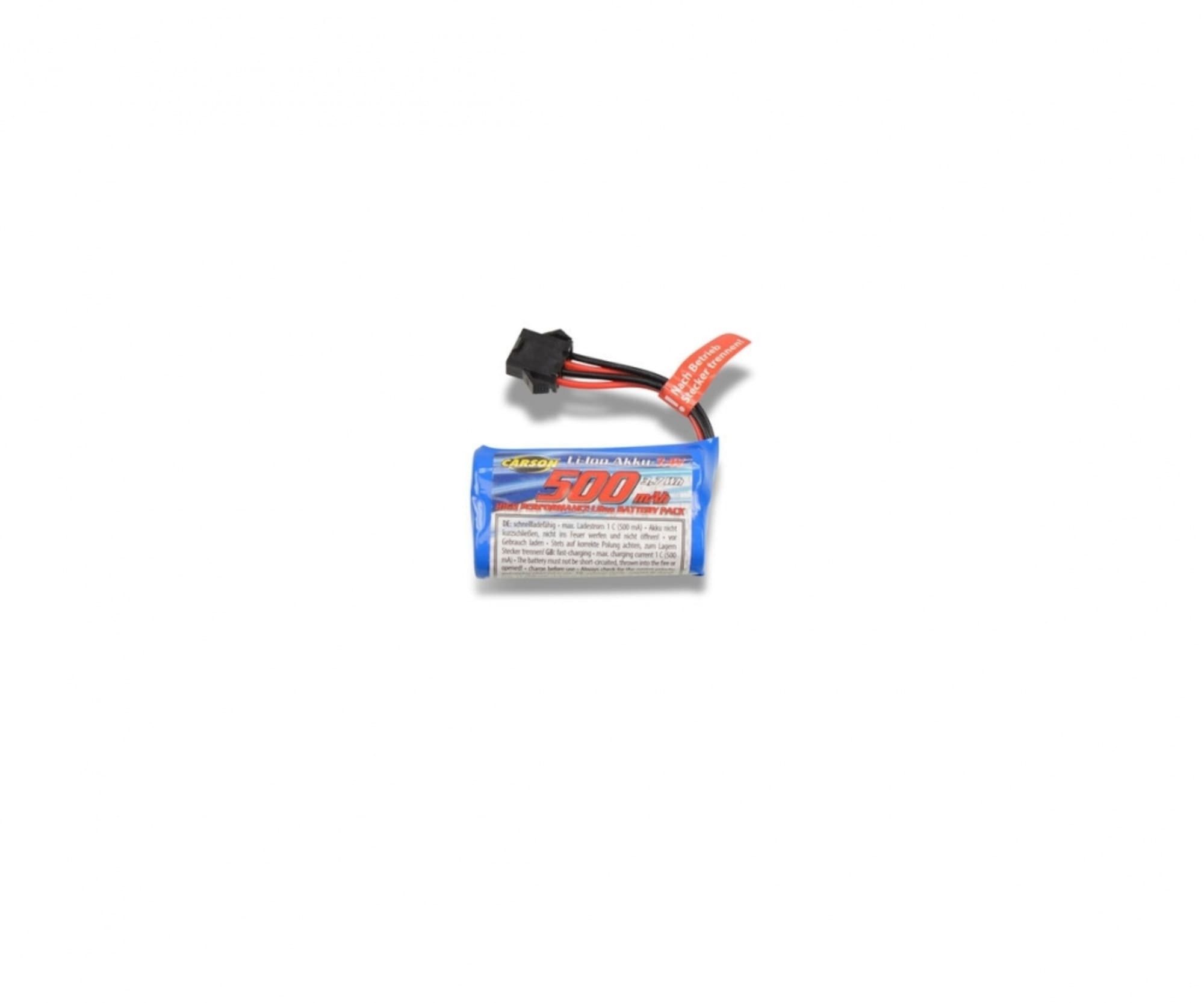 CARSON Carson 7,4V 500mAh Lilon Cage Fighter JST-4 RC-Ladegerät