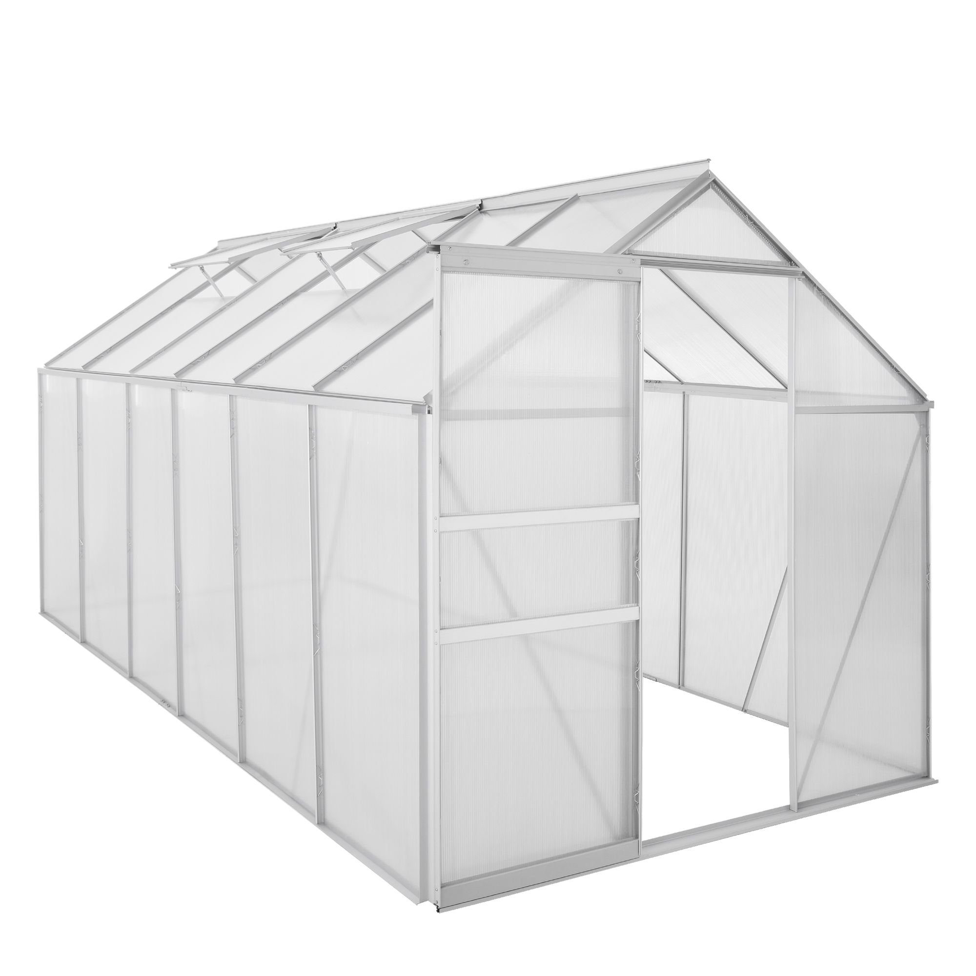 Zelsius Gewächshaus Aluminium Gewächshaus 380 x günstig online kaufen