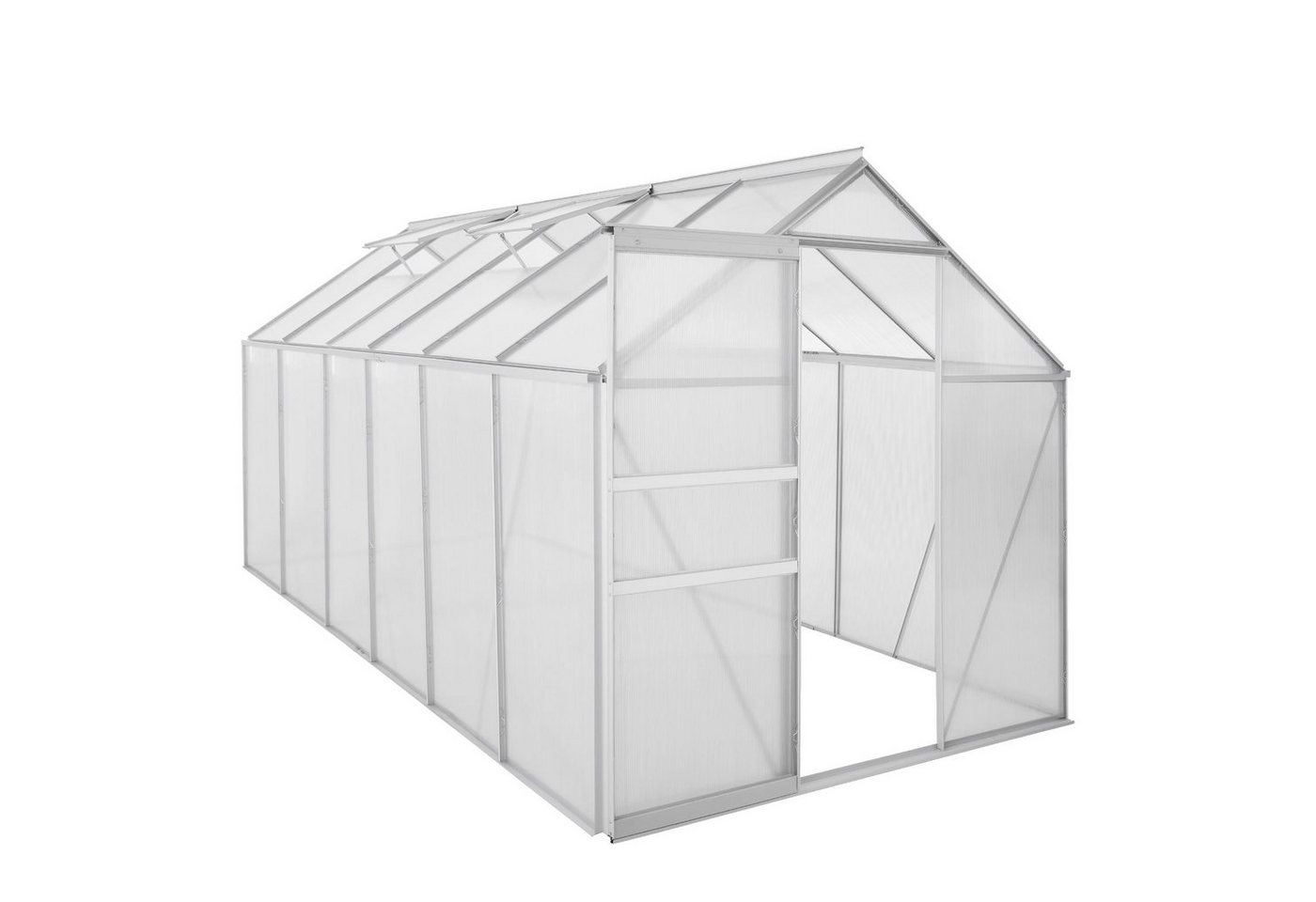 Zelsius Gewächshaus Aluminium Gewächshaus 380 x 190 cm, 6 mm Platten, 7,22 m², BxTxH: 190 x 380 x 195 cm, 6.00 mm Wandstärke weiß | Rabatt: 29% Zelsius Gewächshaus Aluminium Gewächshaus 380 x 190 cm, 6 mm Platten, 7,22 m², BxTxH: 190 x 380 x 195 cm, 6.00 mm Wandstärke weiß | Rabatt: 29%