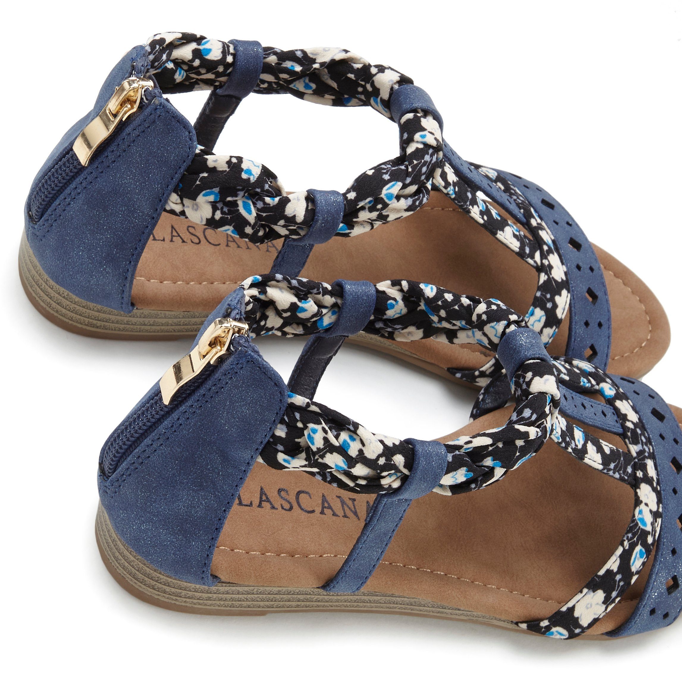 LASCANA Sommerschuh Sandale Sandalette, Sommerschuh mit Riemchen im Festival-Look VEGAN – Bild 5 von 5