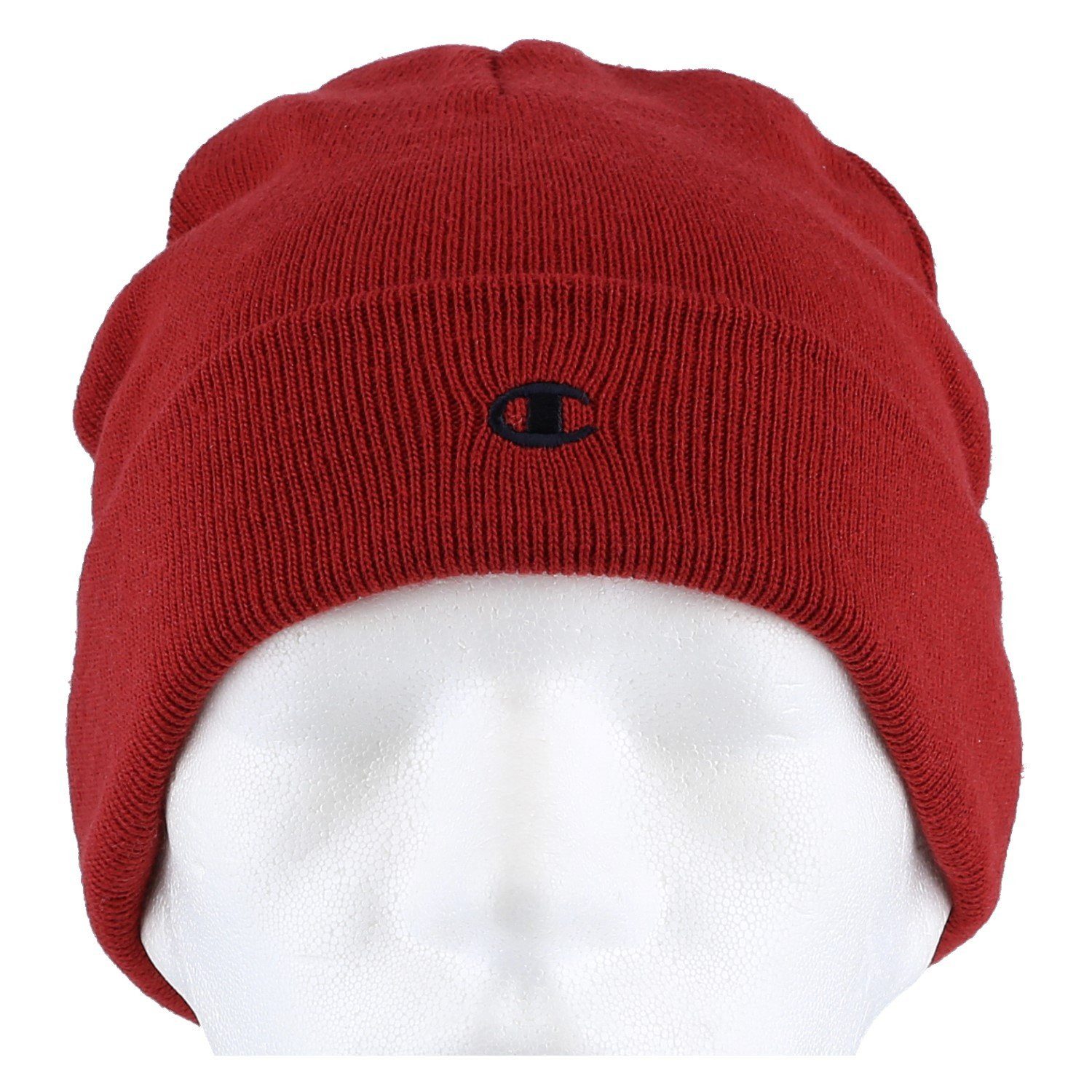 Champion Beanie Legacy Knit mit C-Logo rot Kinder 1er