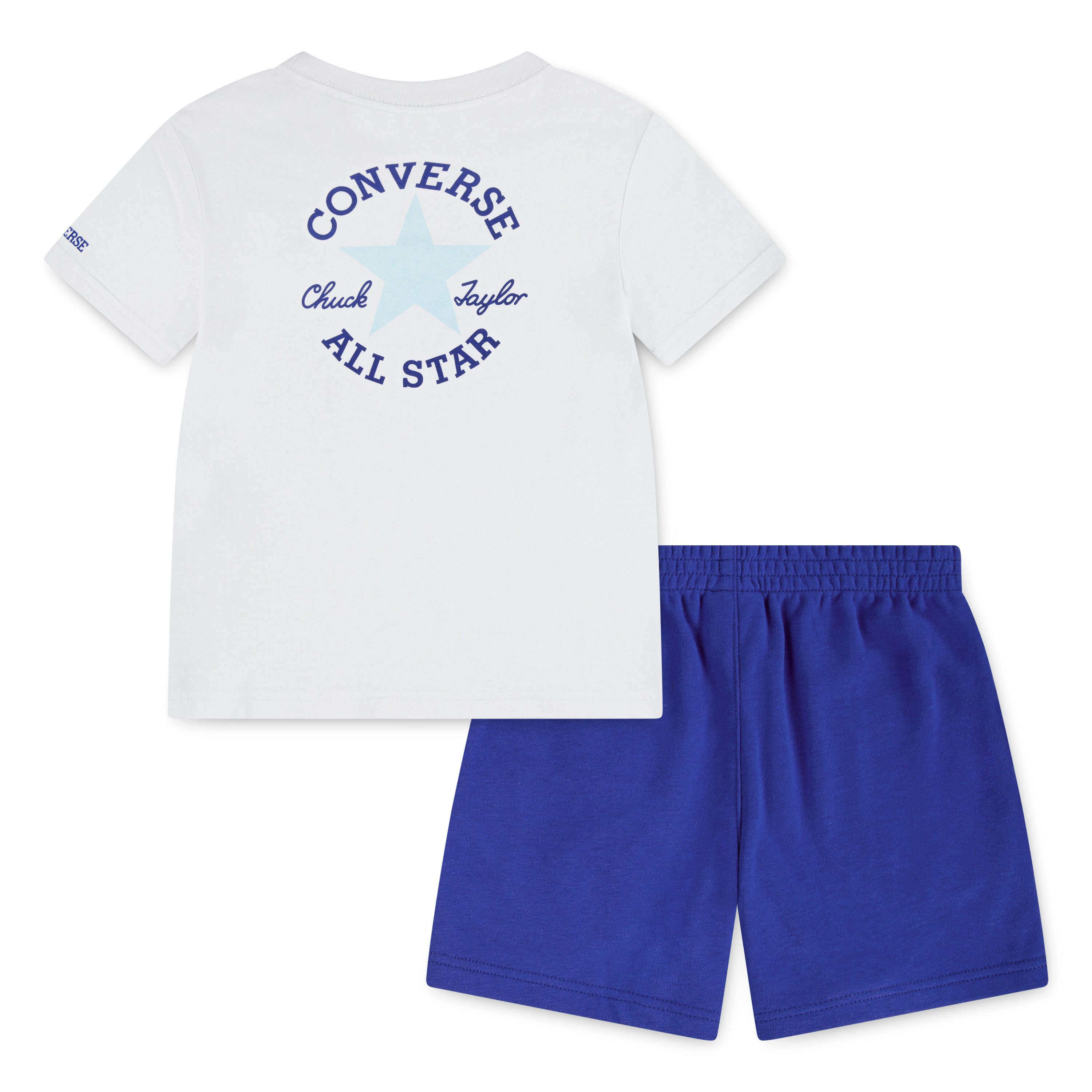Converse T-Shirt & Shorts CNVB ULTIMATE ESSENTIAL DCTP S (2-tlg) Zweiteiliges Set aus T-Shirt und Shorts, für Kinder geeignet