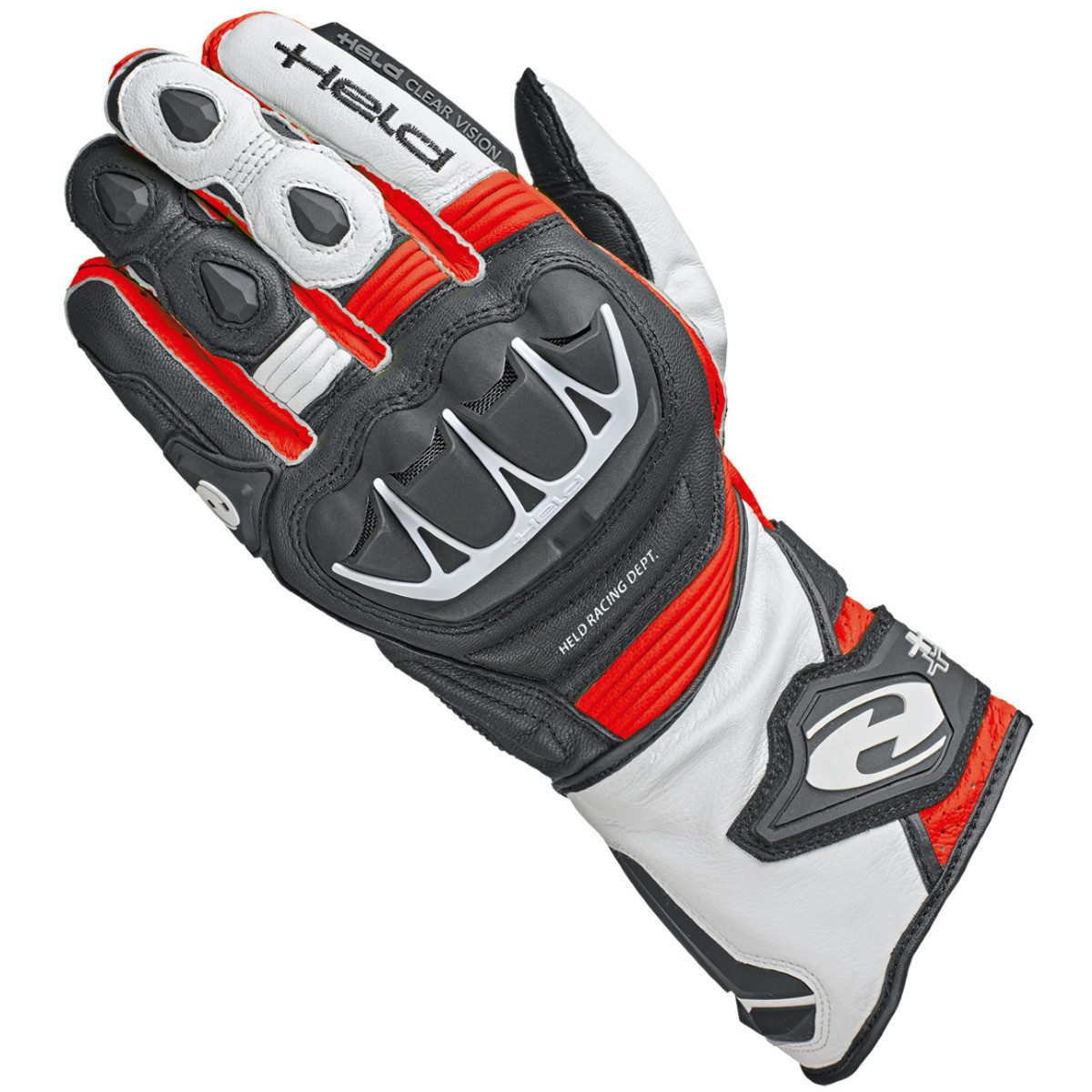 Motorradhandschuhe Held Evo-Thrux II Handschuh schwarz / rot 7