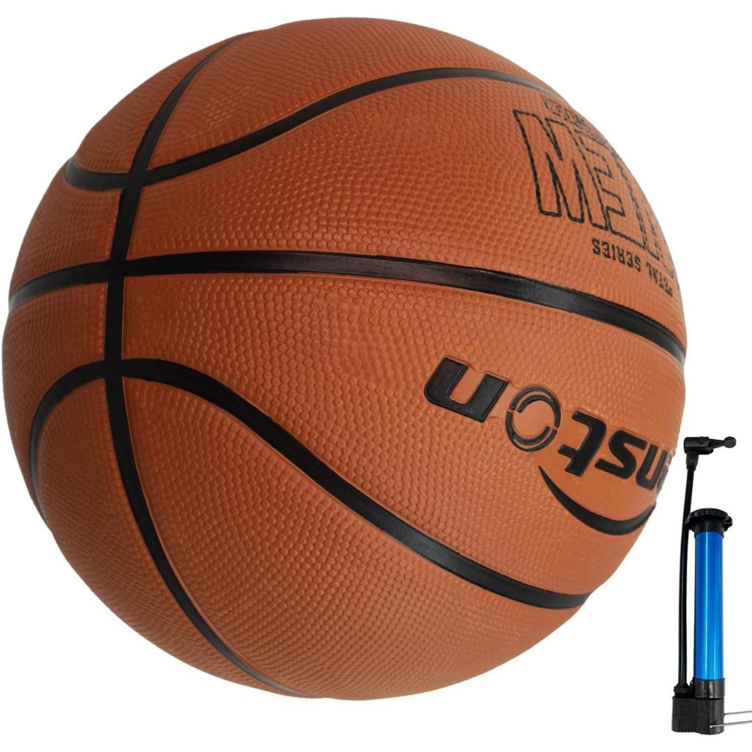 LuxusKollektion Basketball Basketball Größe 7 draußen Erwachsene Jugendliche Pumpe Braun