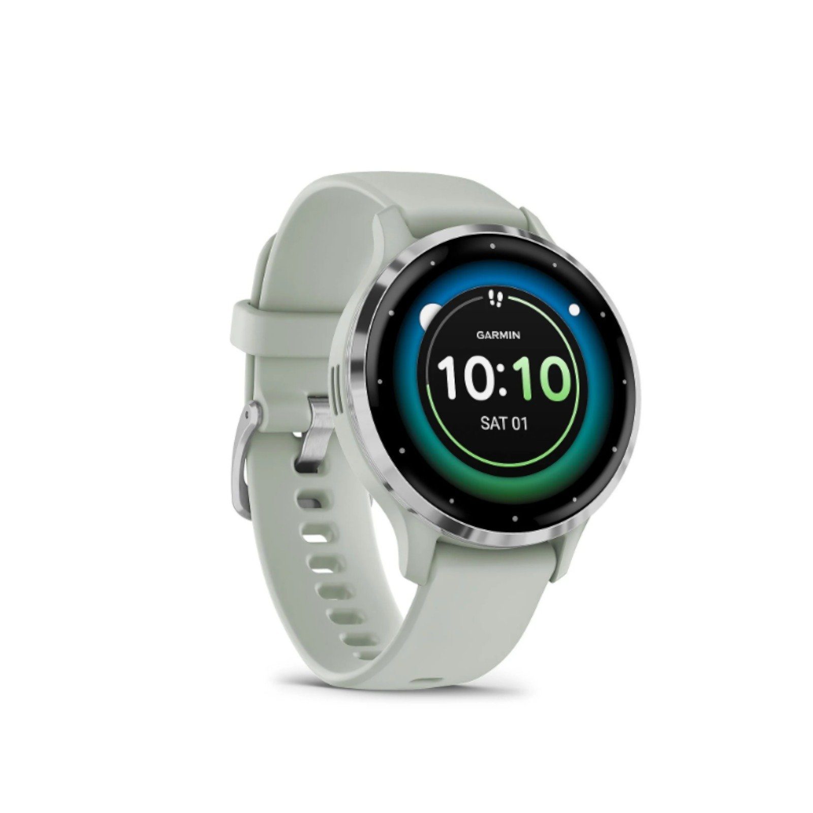 10 Garmin Smartwatch Akkulaufzeit Helles Tage zu und cm/1,2 Touchdisplay AMOLED 3S VENU bis Zoll), (3