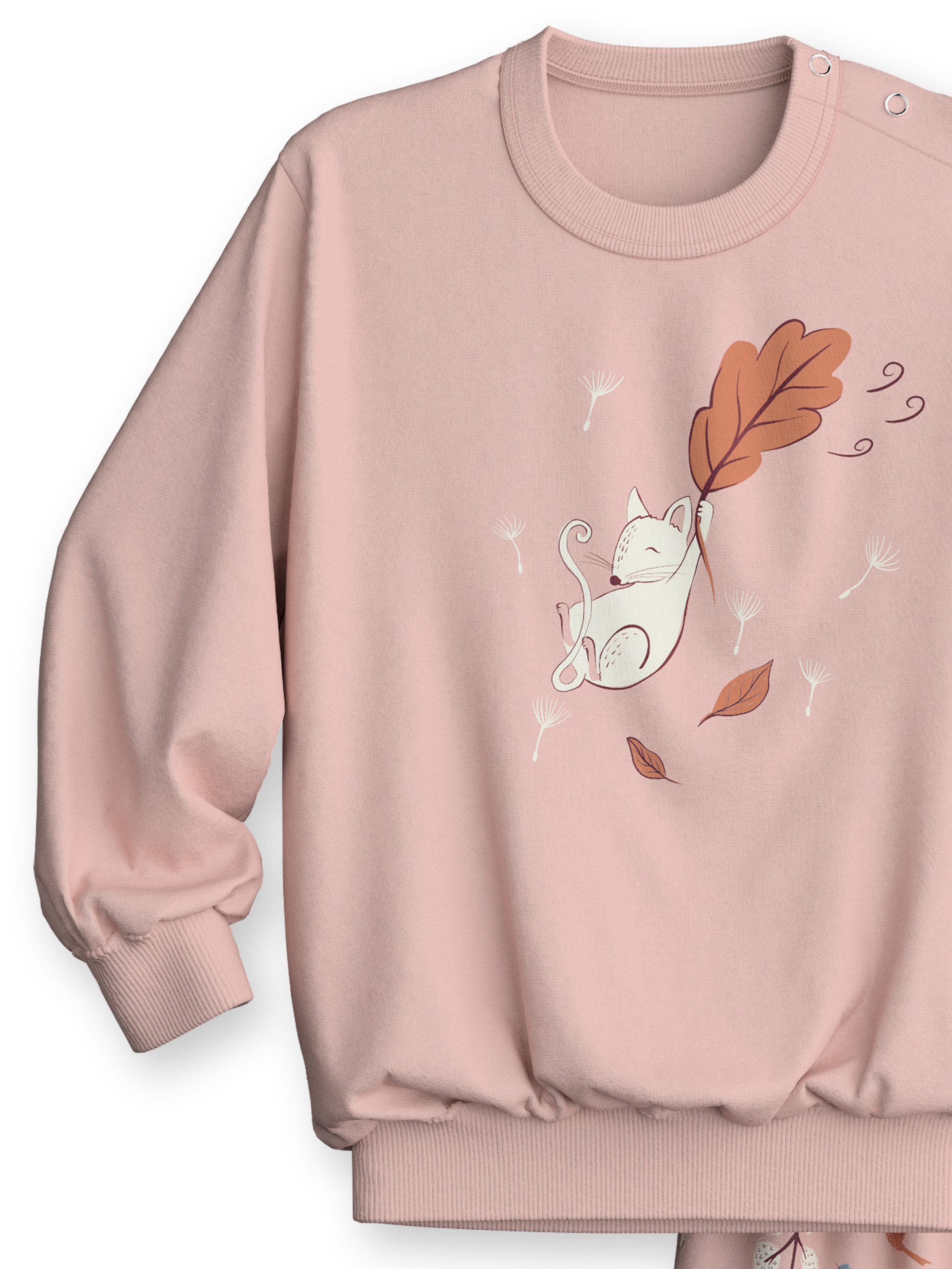 CALIDA Pyjama Toddlers Forest Kinder (2 tlg) aus hochwertiger Baumwolle, hautfreundlich, pflegeleicht